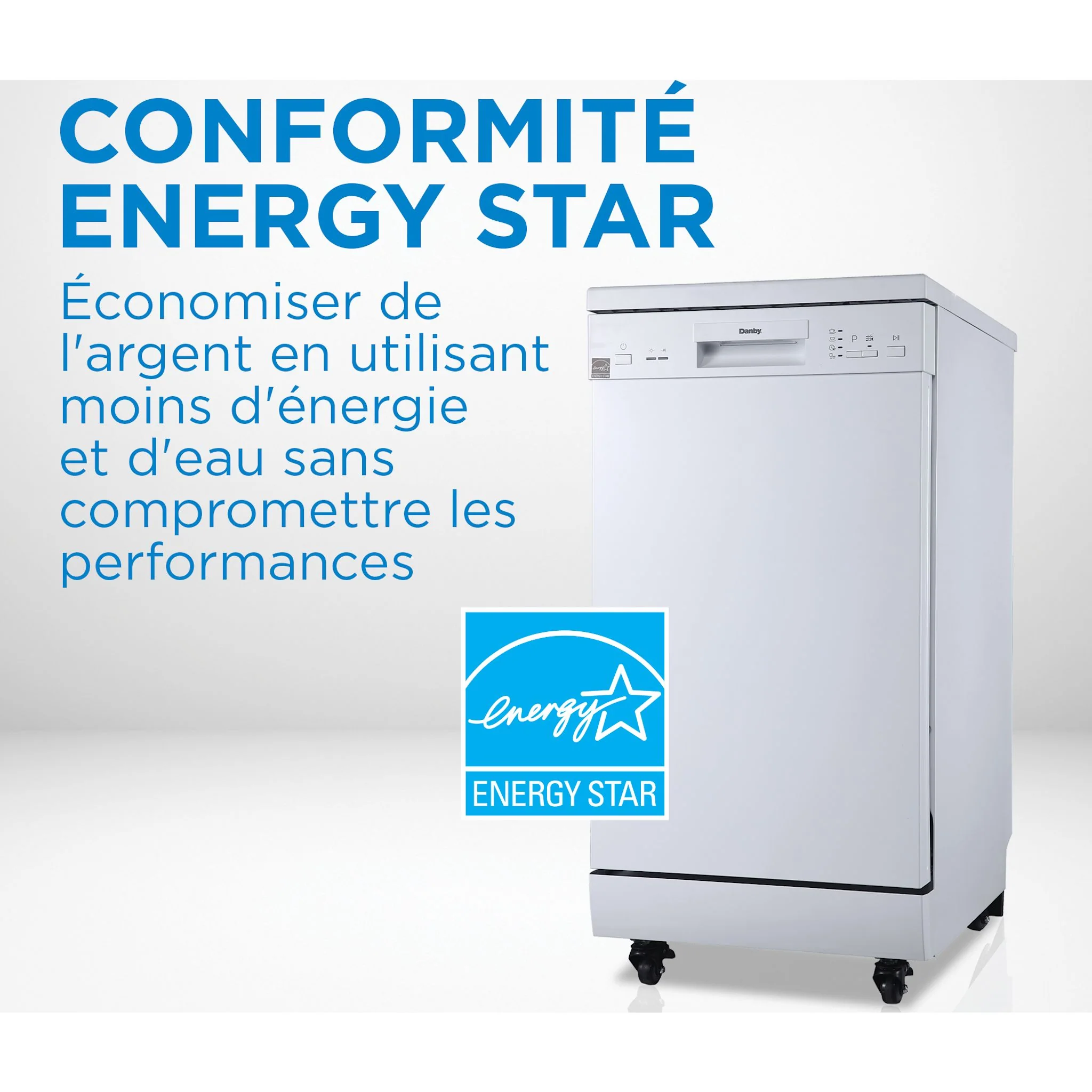 Danby Portable Dishwasher (DDW1805EWP) - White - Image 10