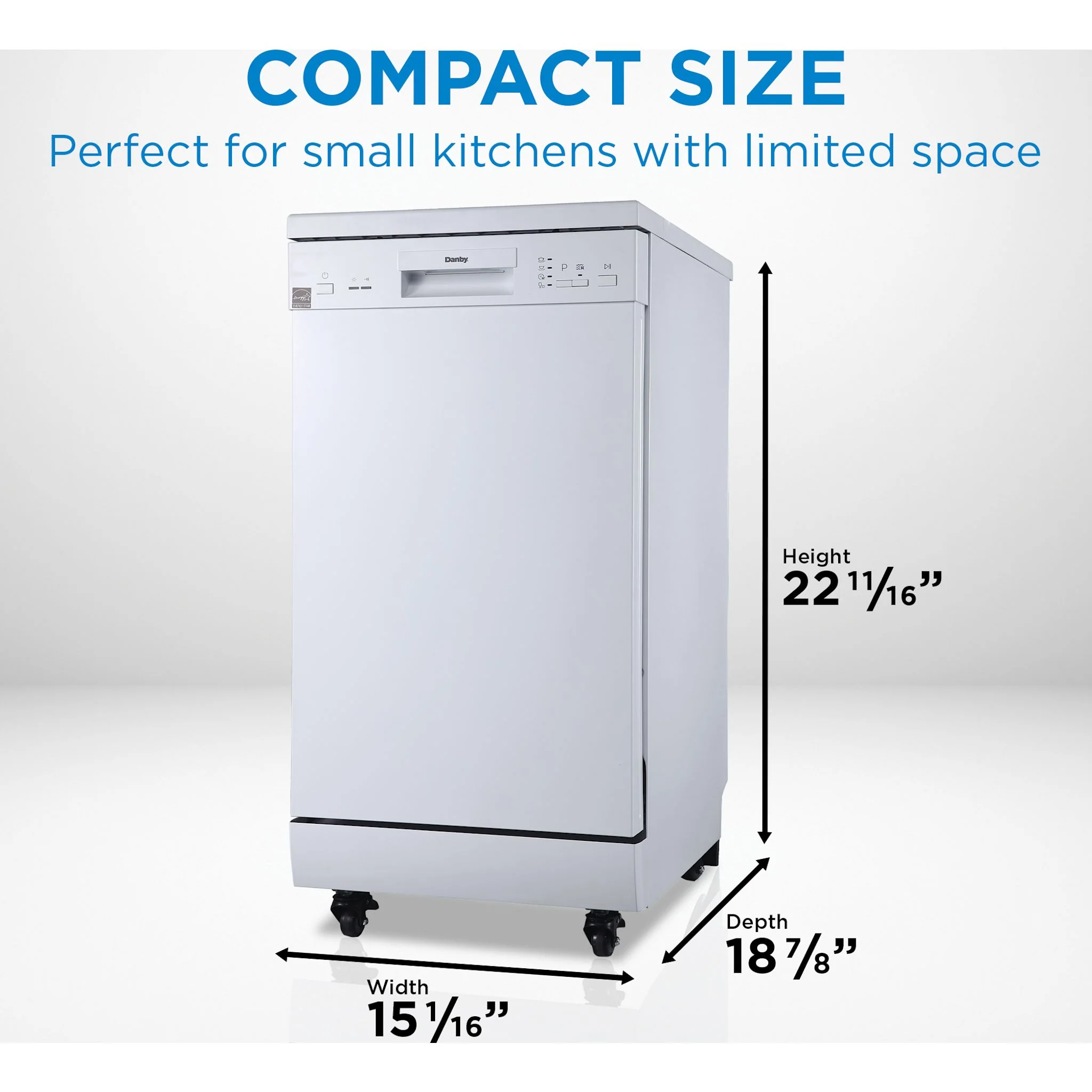 Danby Portable Dishwasher (DDW1805EWP) - White - Image 15