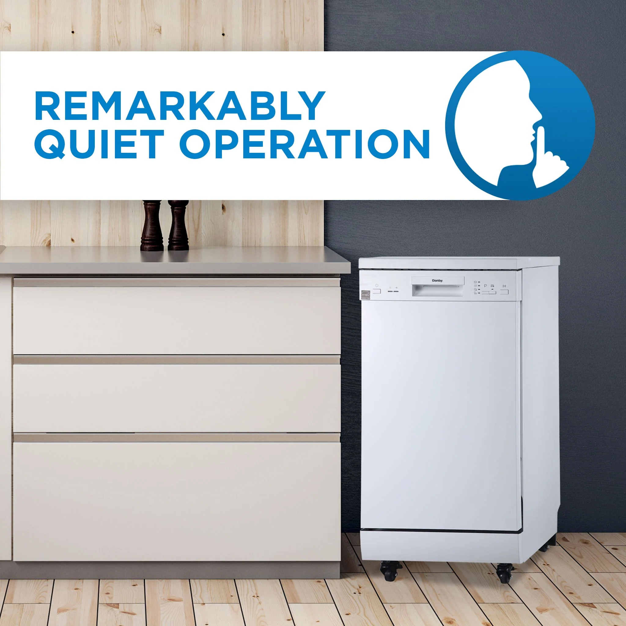 Danby Portable Dishwasher (DDW1805EWP) - White - Image 21