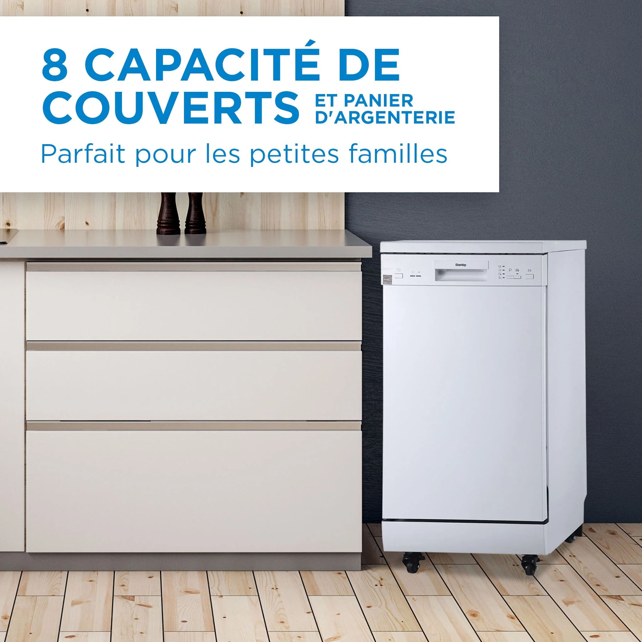 Danby Portable Dishwasher (DDW1805EWP) - White - Image 22