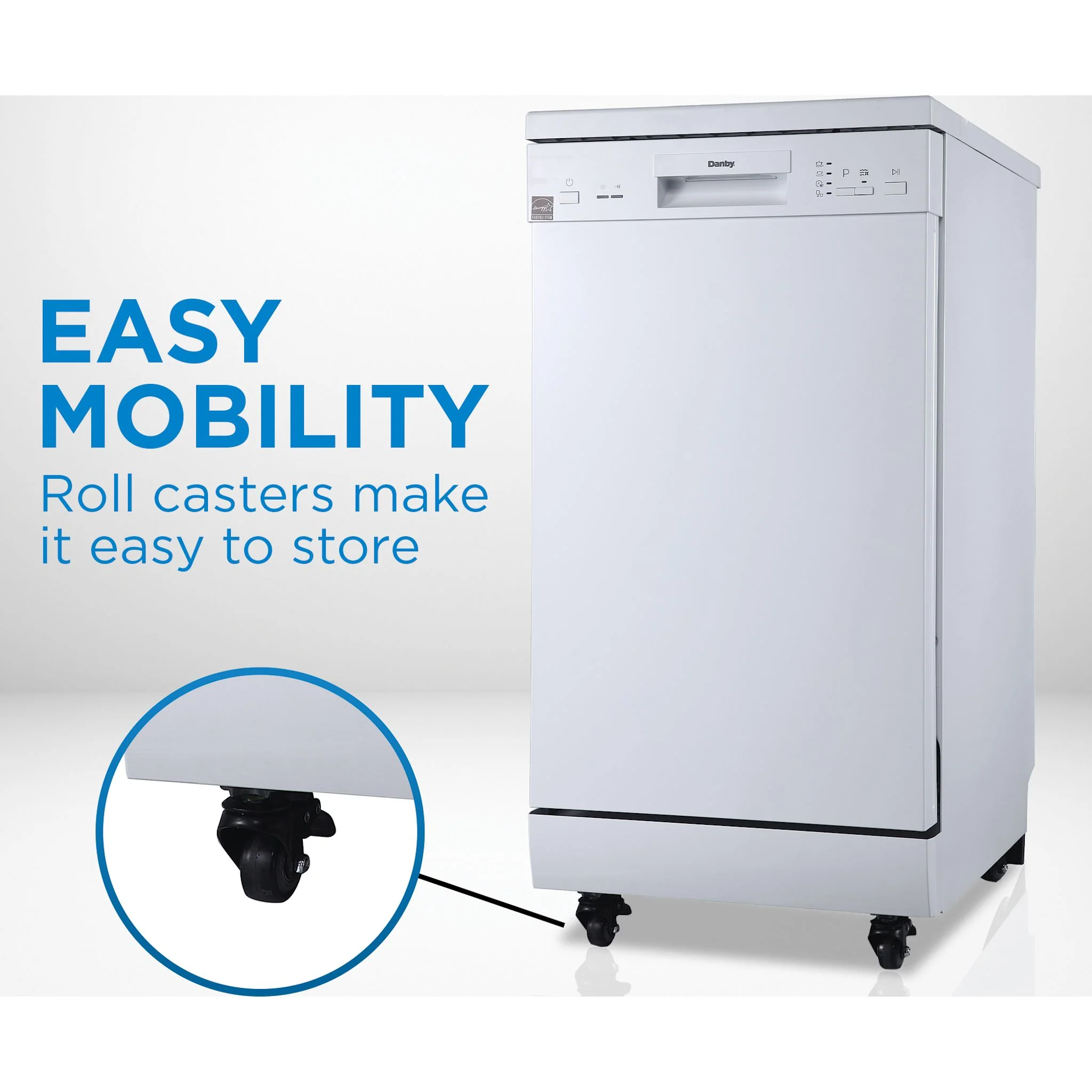 Danby Portable Dishwasher (DDW1805EWP) - White - Image 23