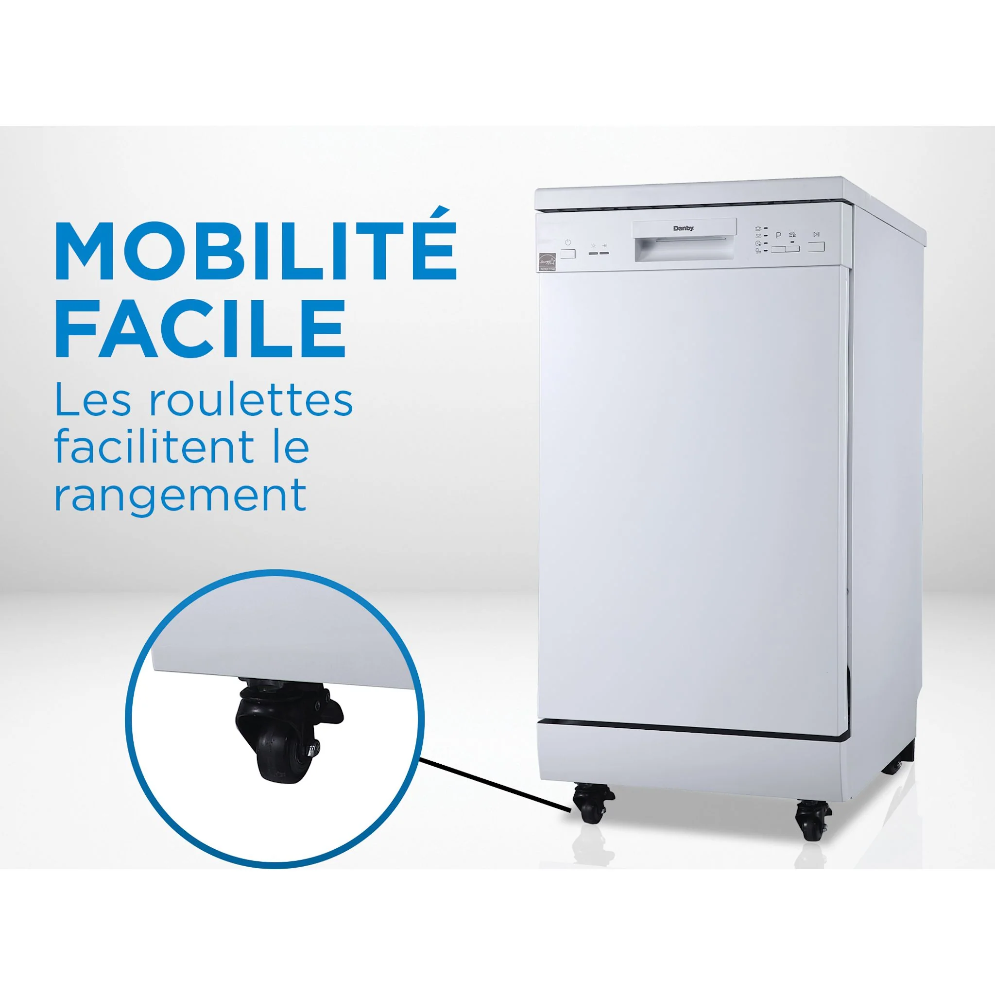 Danby Portable Dishwasher (DDW1805EWP) - White - Image 8