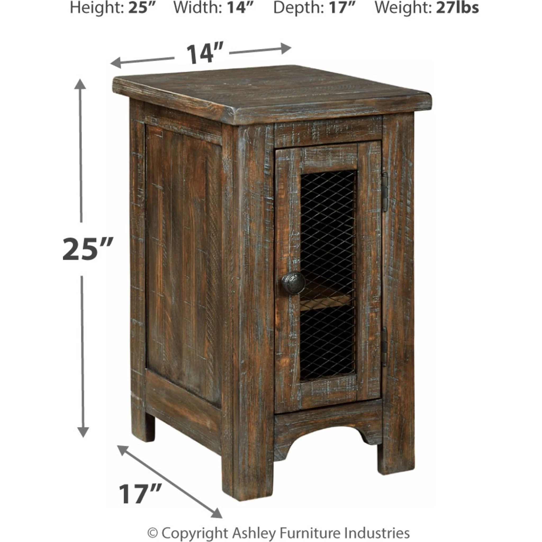 Danell Ridge Chairside End Table - Image 4