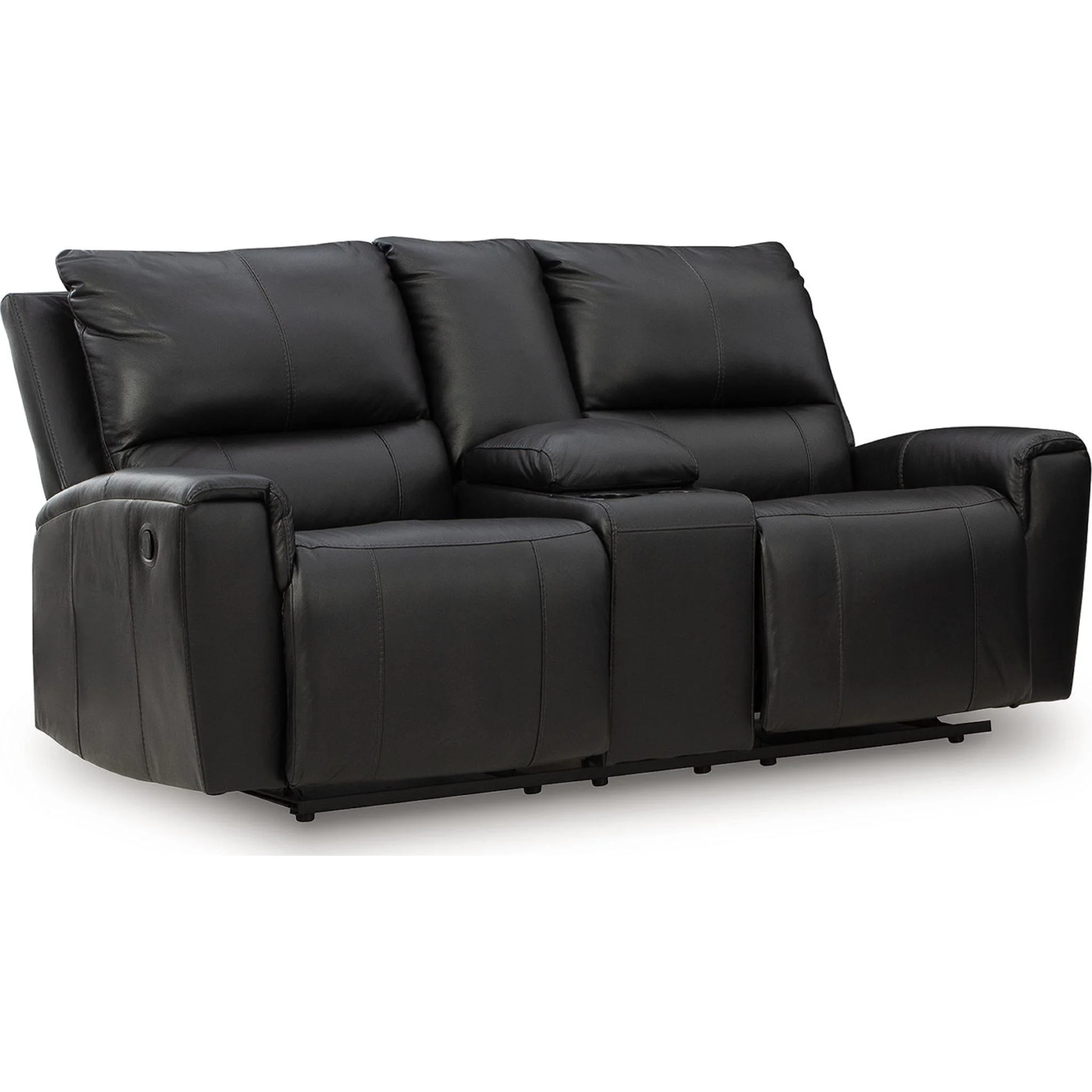 Danemere Reclining Loveseat with Console - Image 3