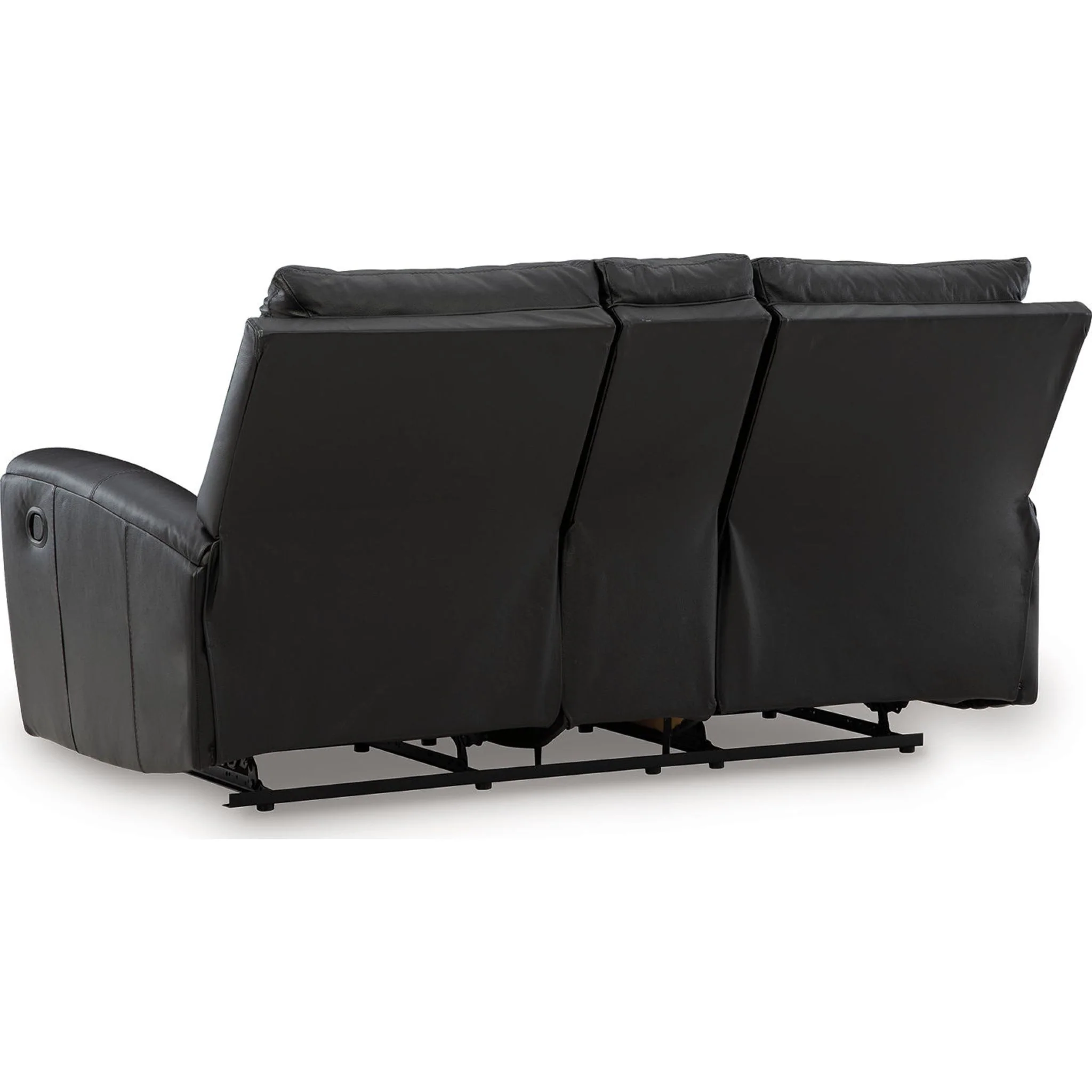 Danemere Reclining Loveseat with Console - Image 5