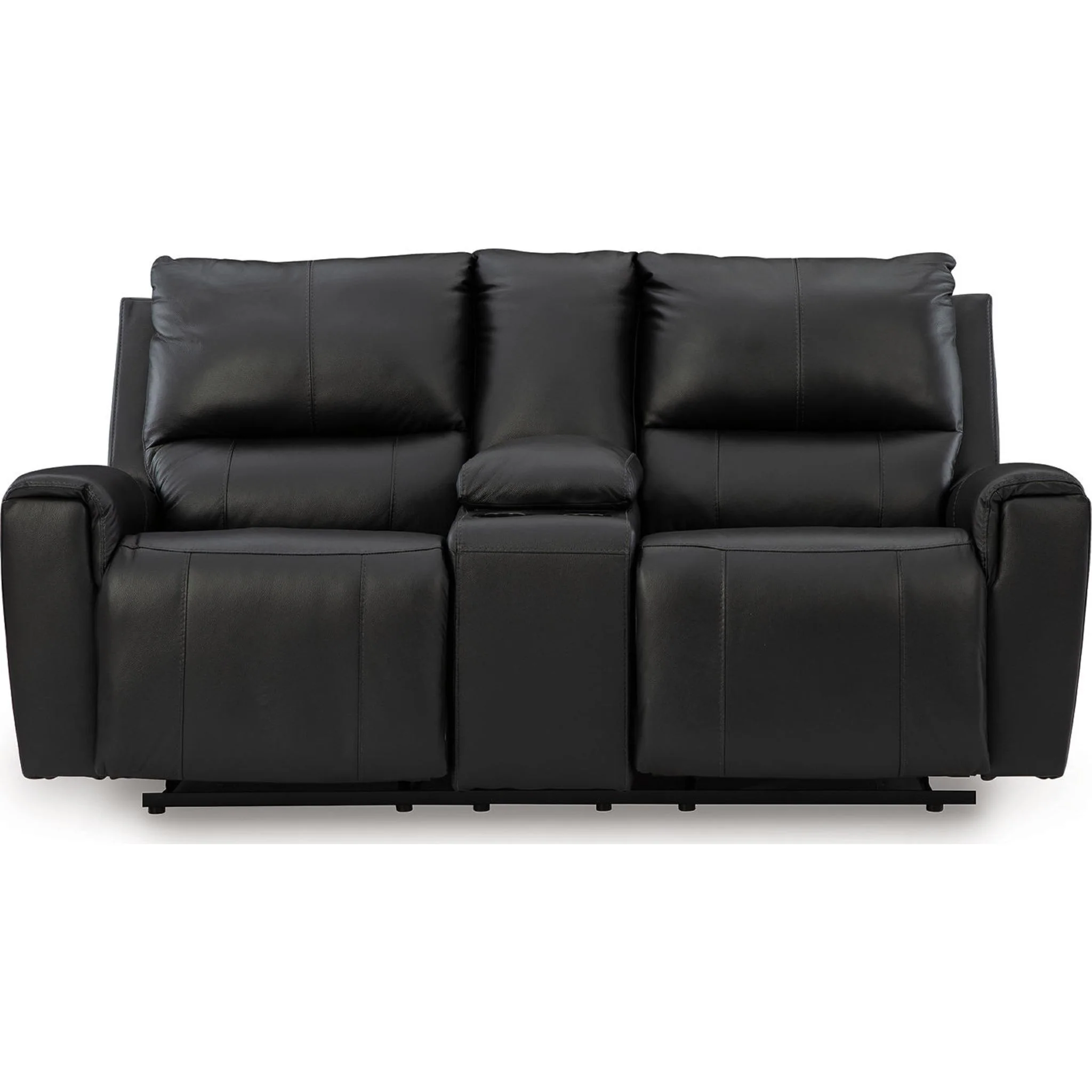 Danemere Reclining Loveseat with Console - Image 8