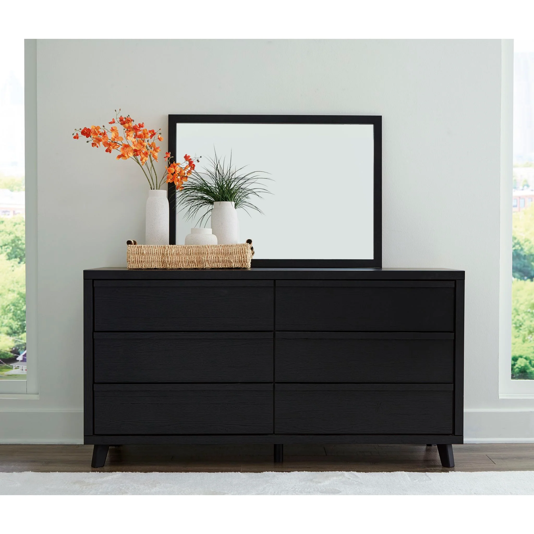 Danziar 5 Piece King Slat Platform Bedroom - Image 8
