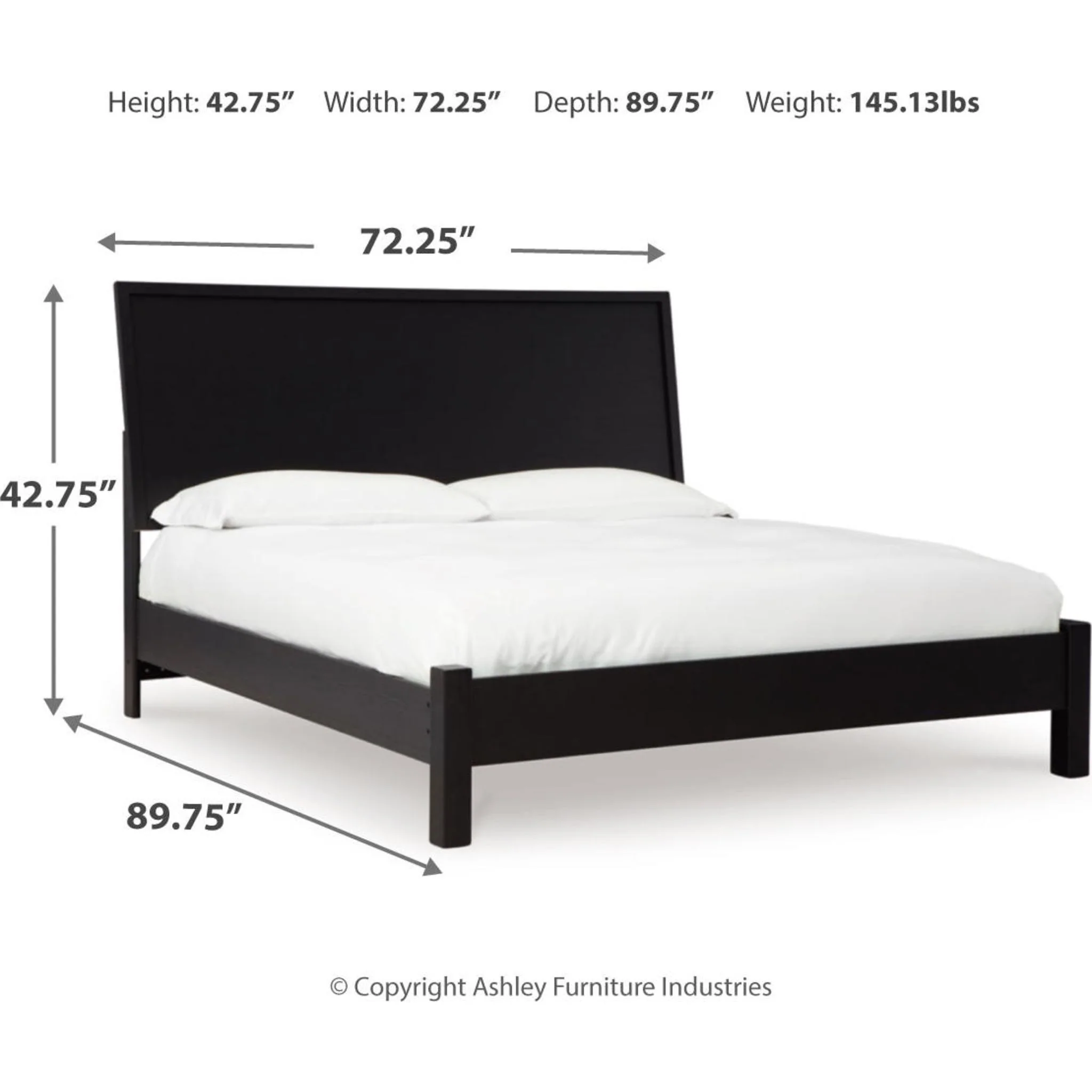 Danziar 5 Piece Queen Platform Bedroom - Image 18