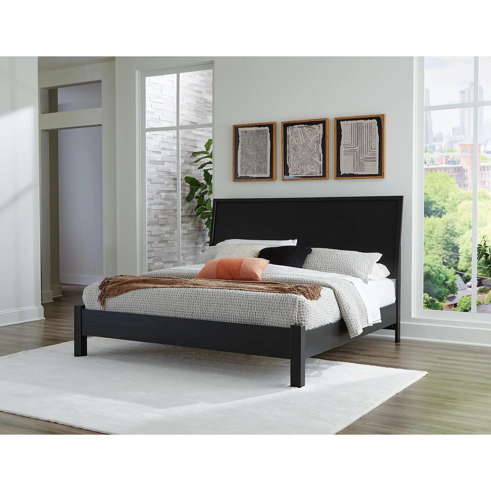 Danziar 5 Piece Queen Platform Bedroom - Image 37