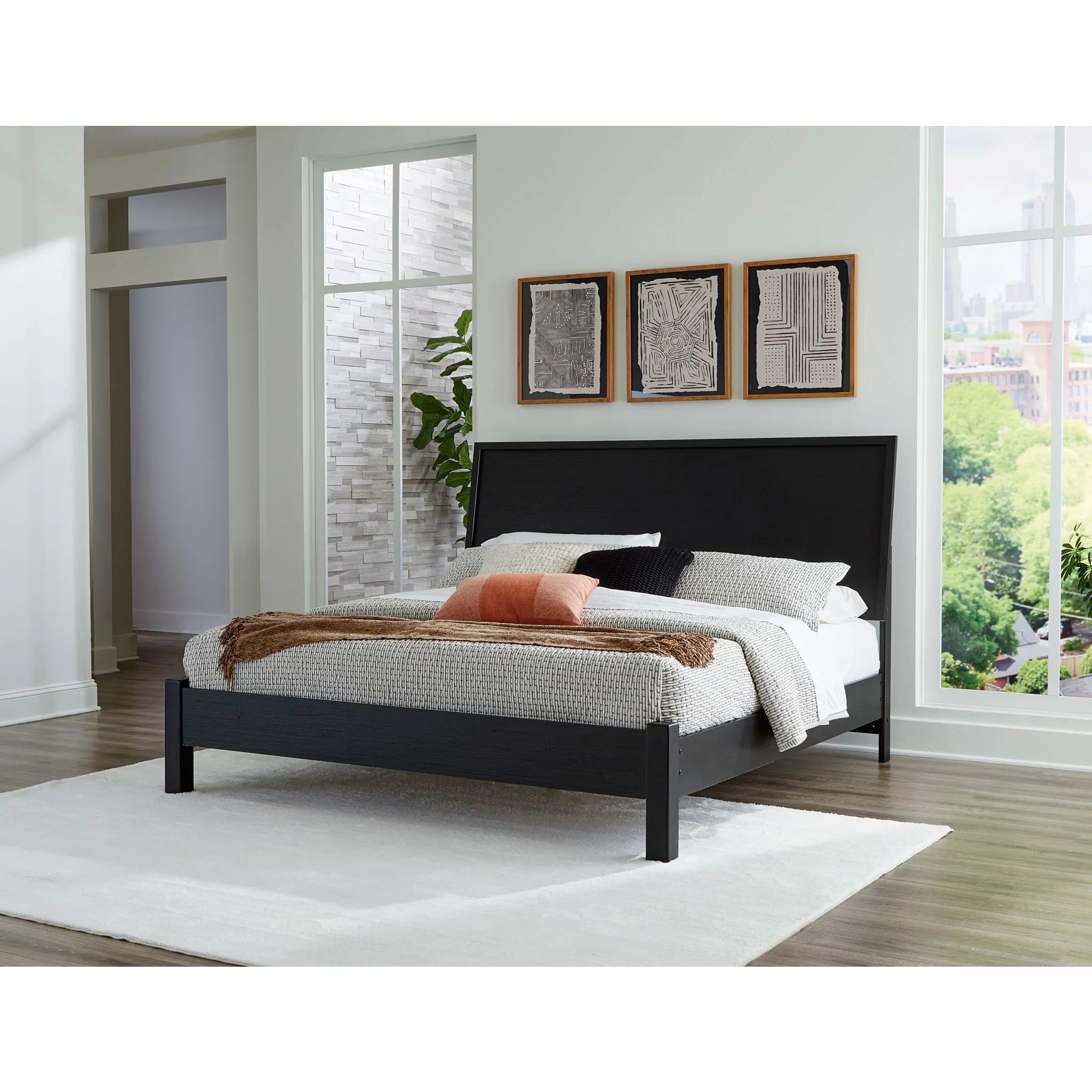 Danziar 5 Piece Queen Platform Bedroom - Image 6