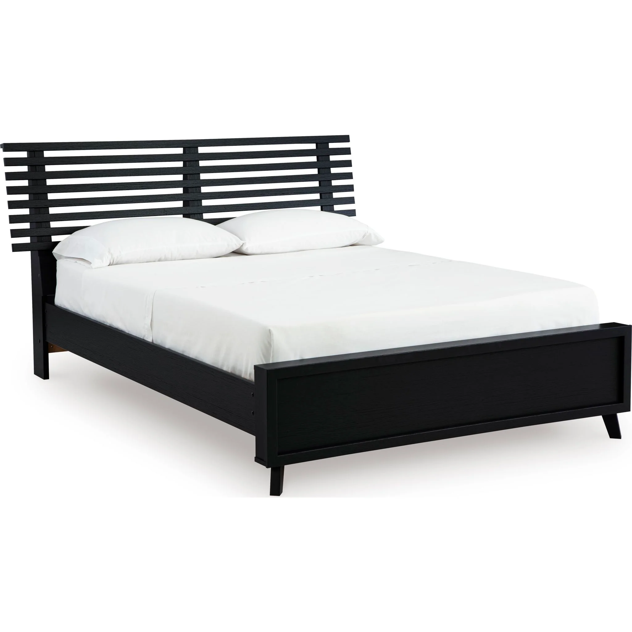 Danziar 5 Piece Queen Slat Platform Bedroom - Image 3