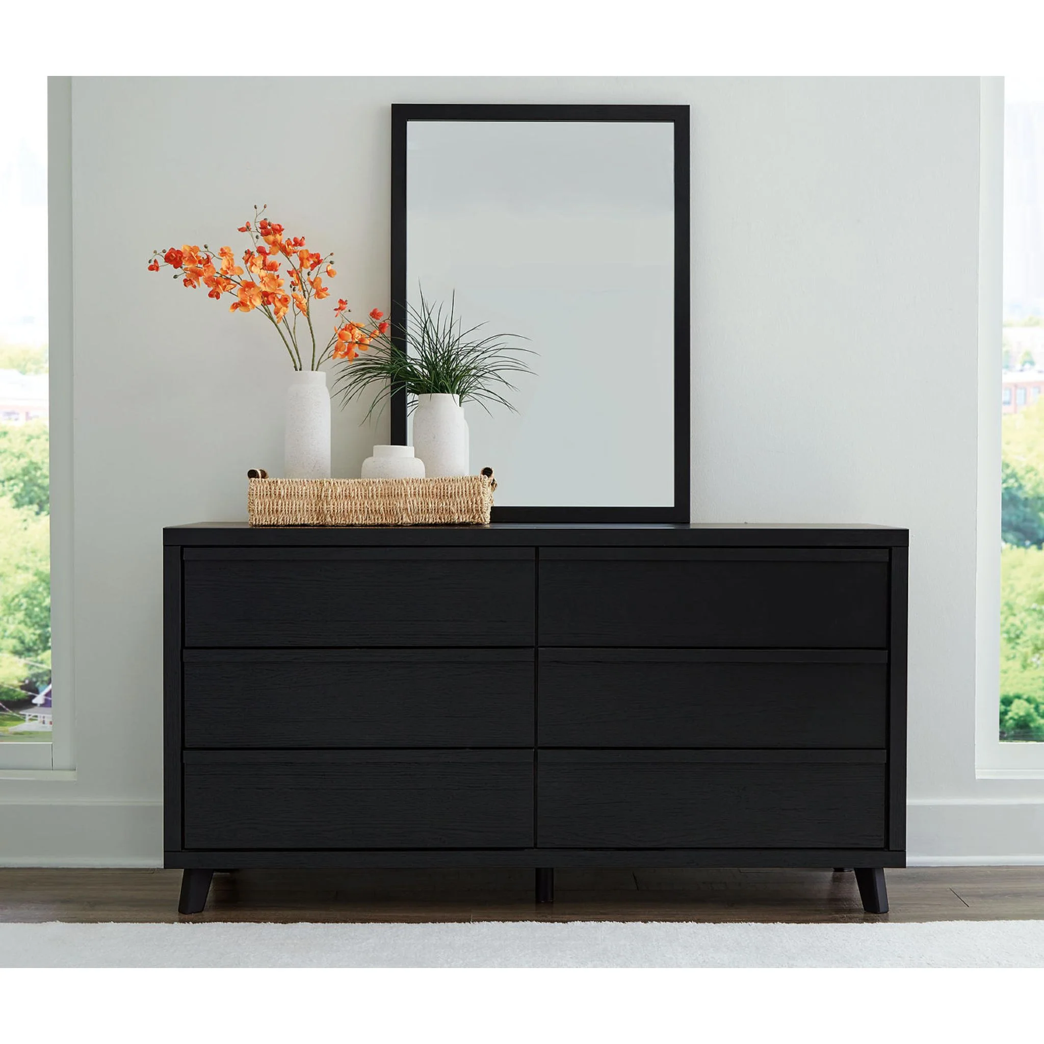Danziar 5 Piece Queen Slat Platform Bedroom - Image 21