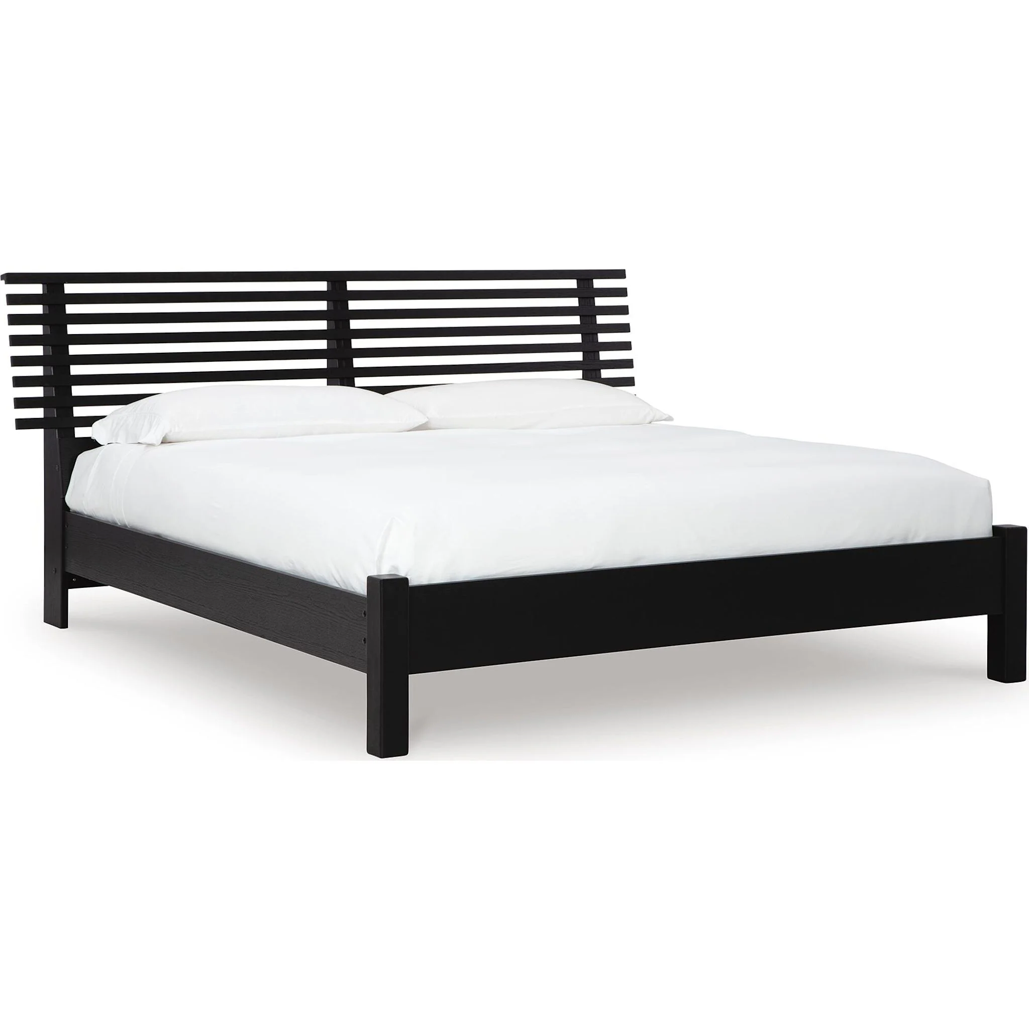 Danziar 5 Piece Queen Slat Platform Bedroom - Image 25
