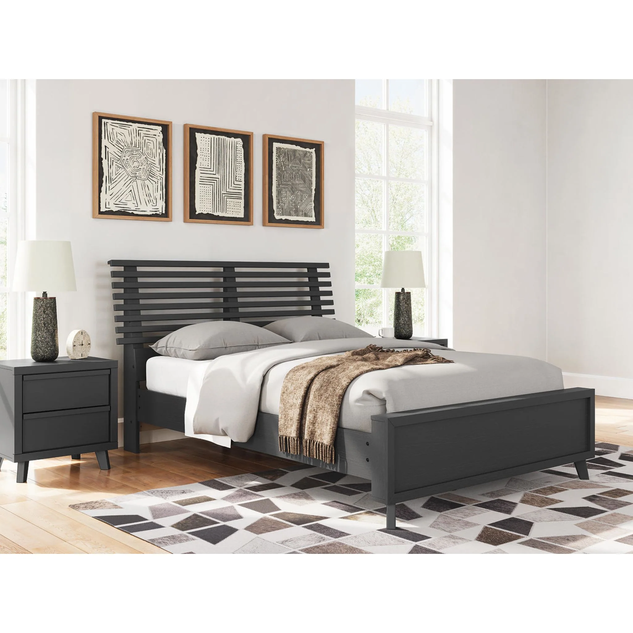 Danziar Full Slat Platform Bed - Image 2