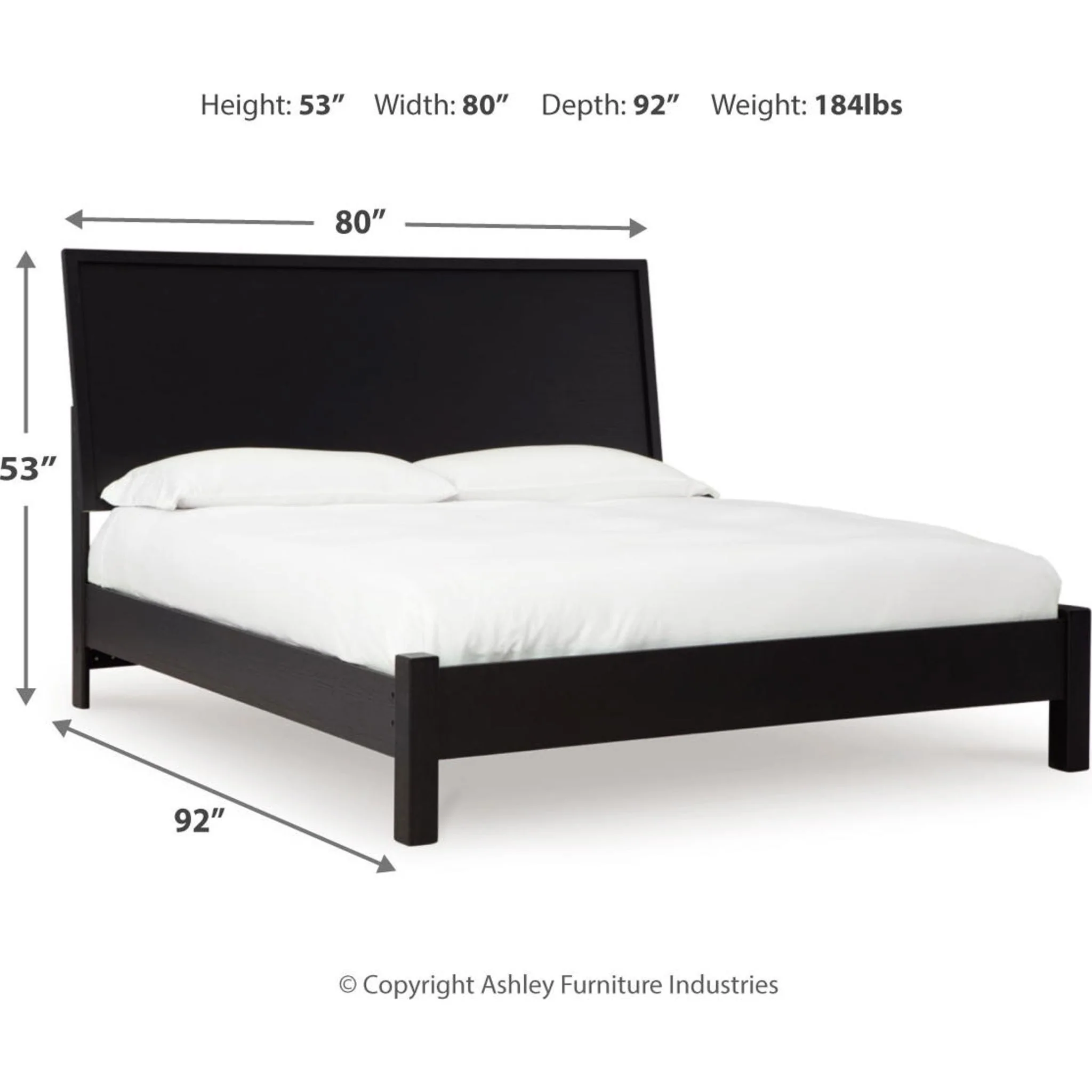 Danziar King Platform Bed - Image 9