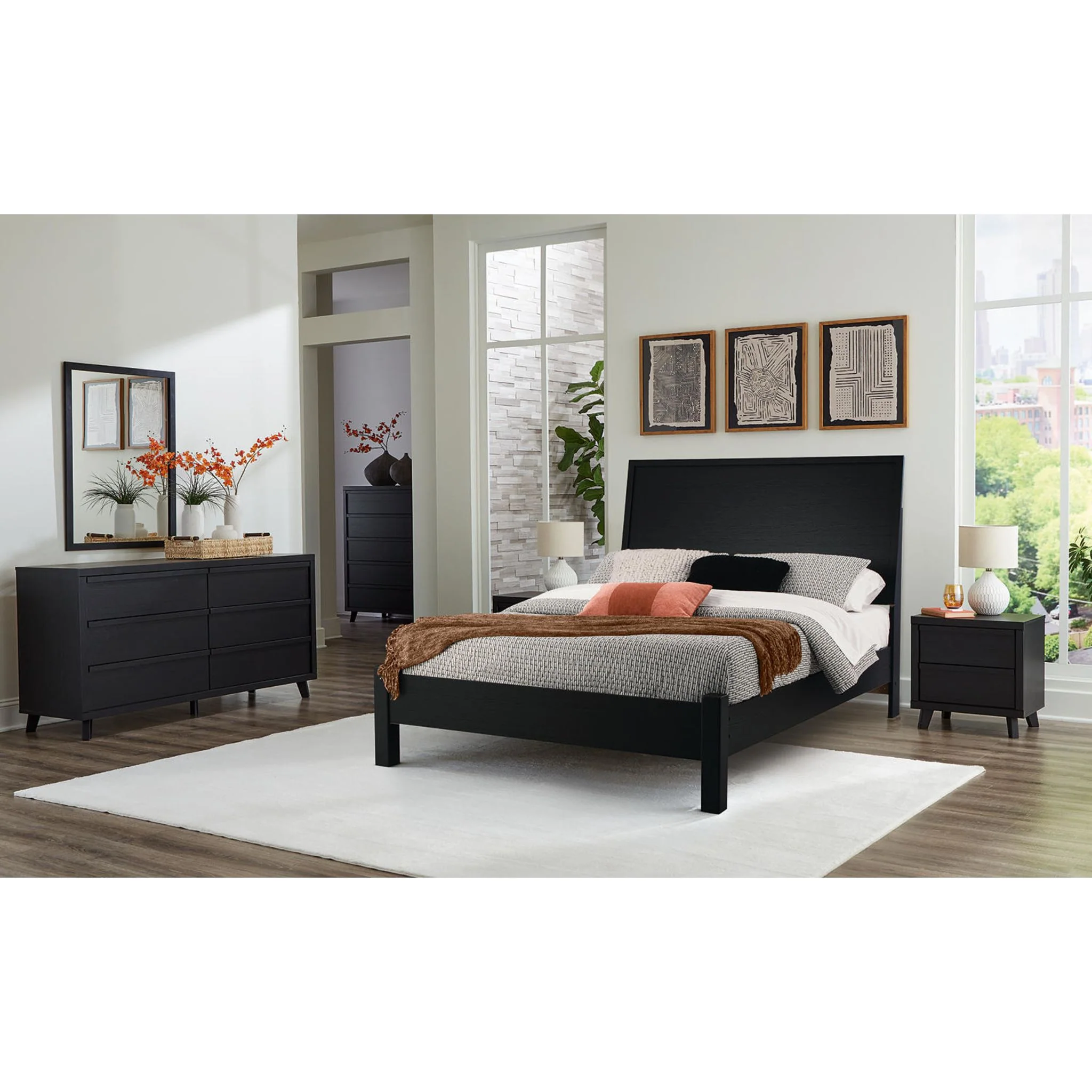 Danziar Queen Platform Bed - Image 7