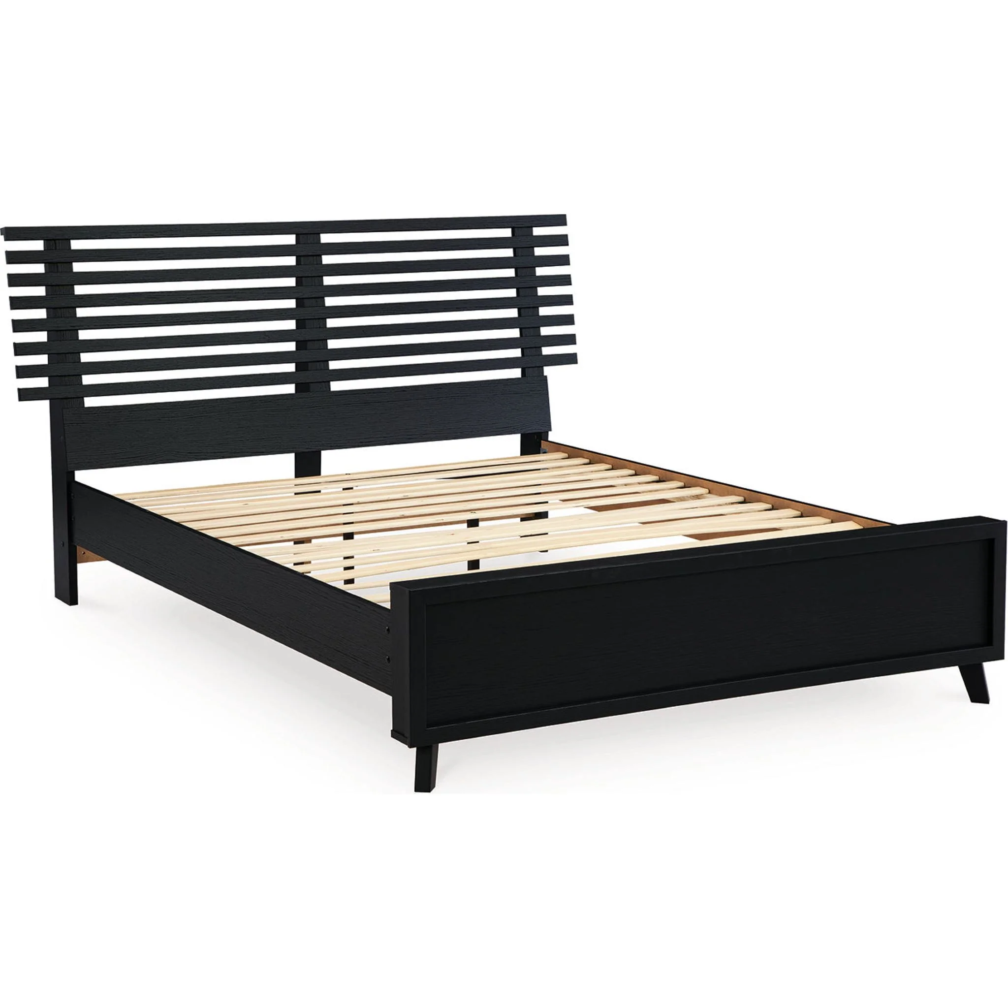 Danziar Queen Slat Platform Bed - Image 11