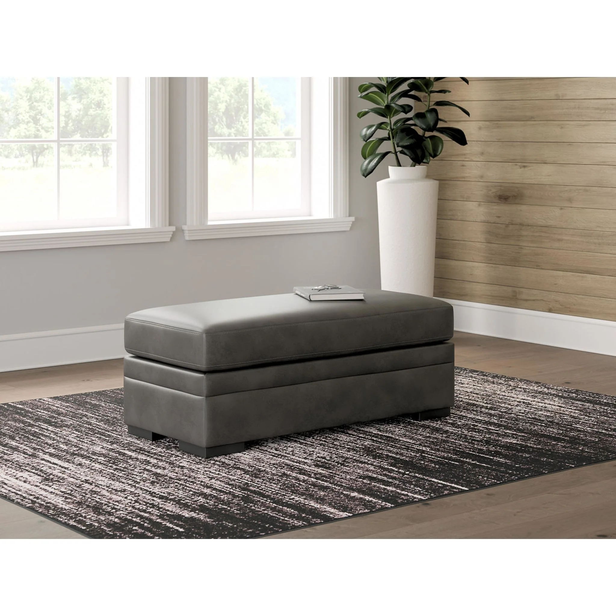 Dara Park Oversized Accent Ottoman - Image 2
