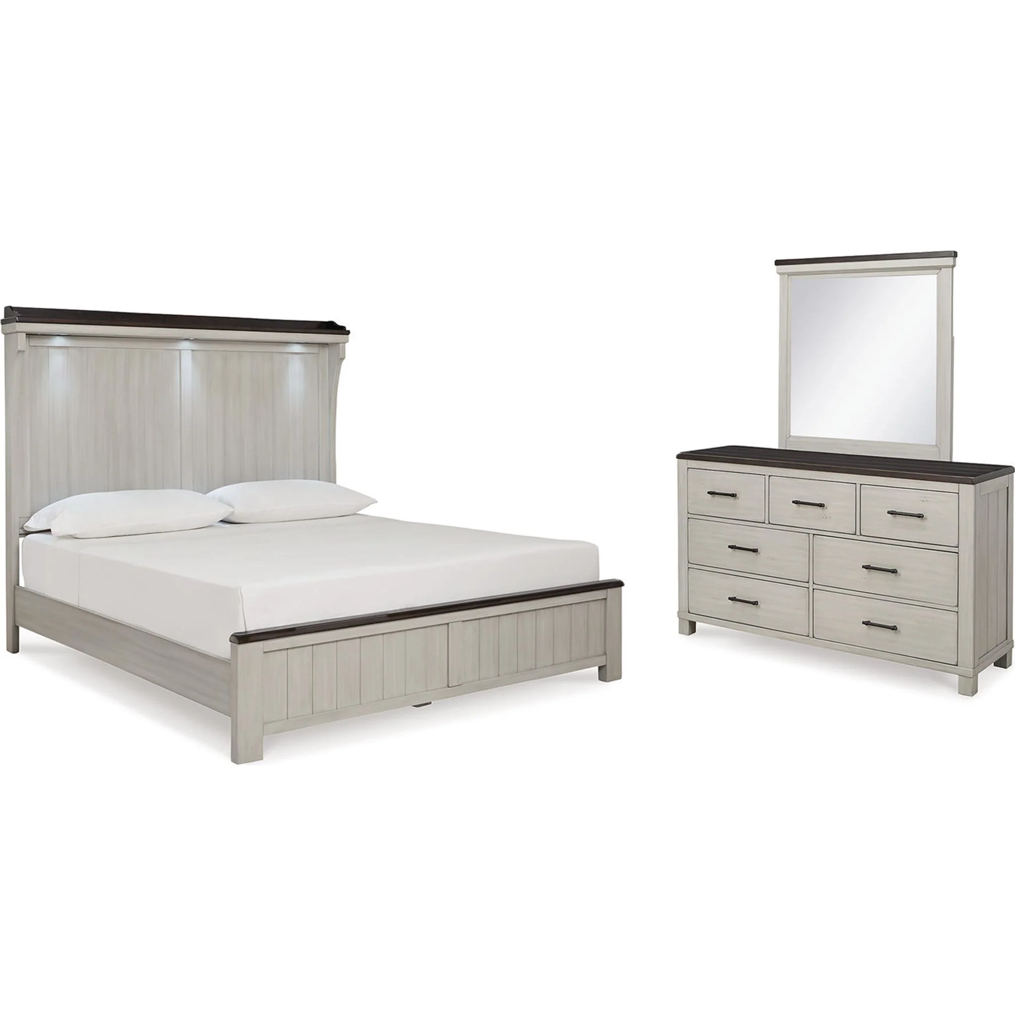 Darborn 5 Piece Panel Bedroom - Image 12