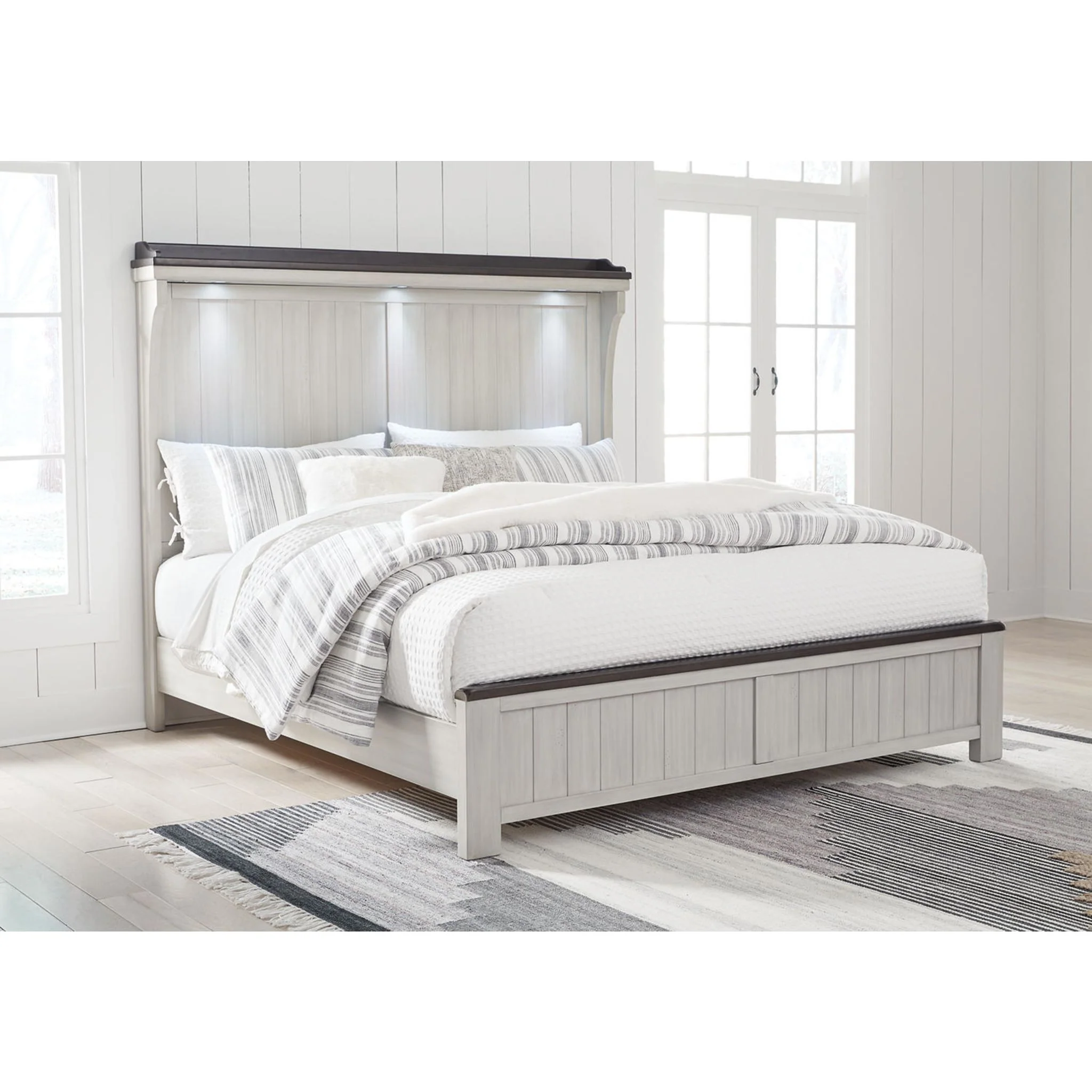Darborn 5 Piece Panel Bedroom - Image 20