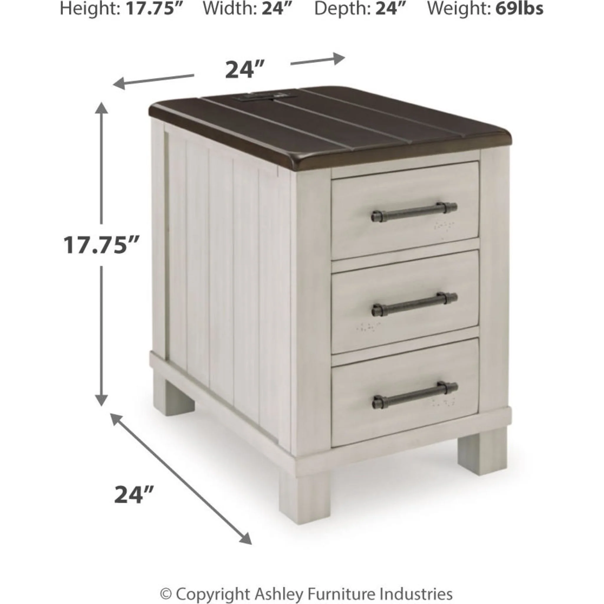 Darborn Chairside End Table - Image 9