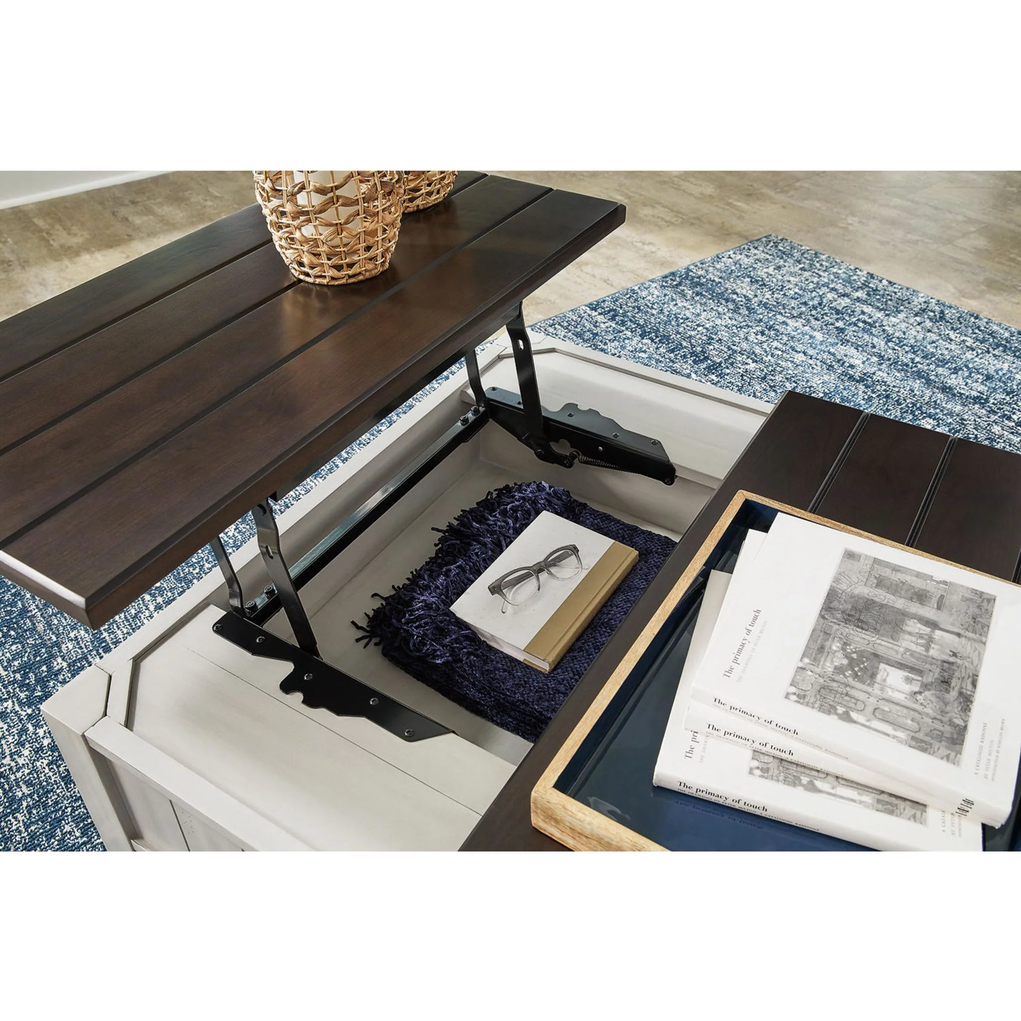 Darborn Cocktail Table with Lift Top - Image 8