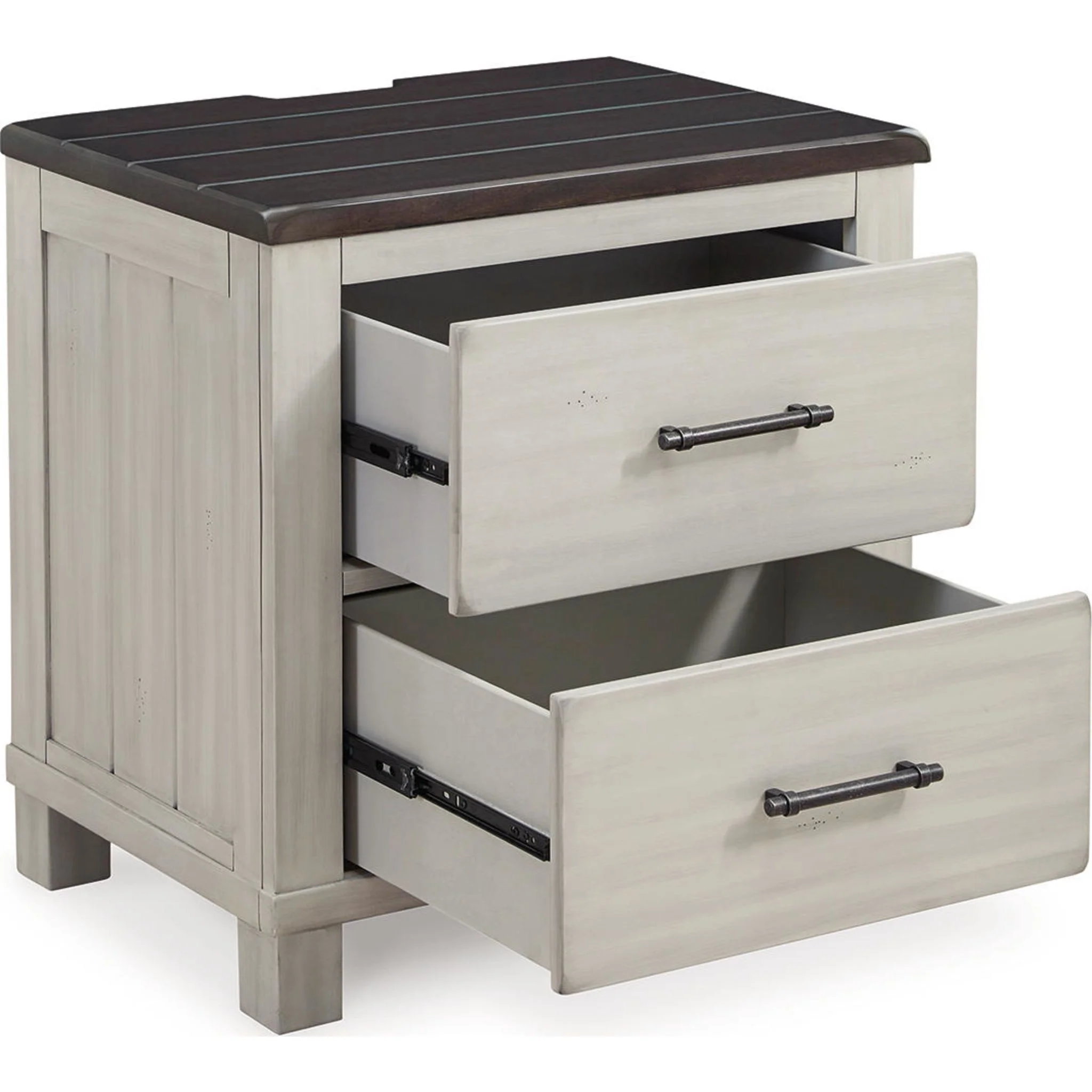Darborn Two Drawer Nightstand - Image 3