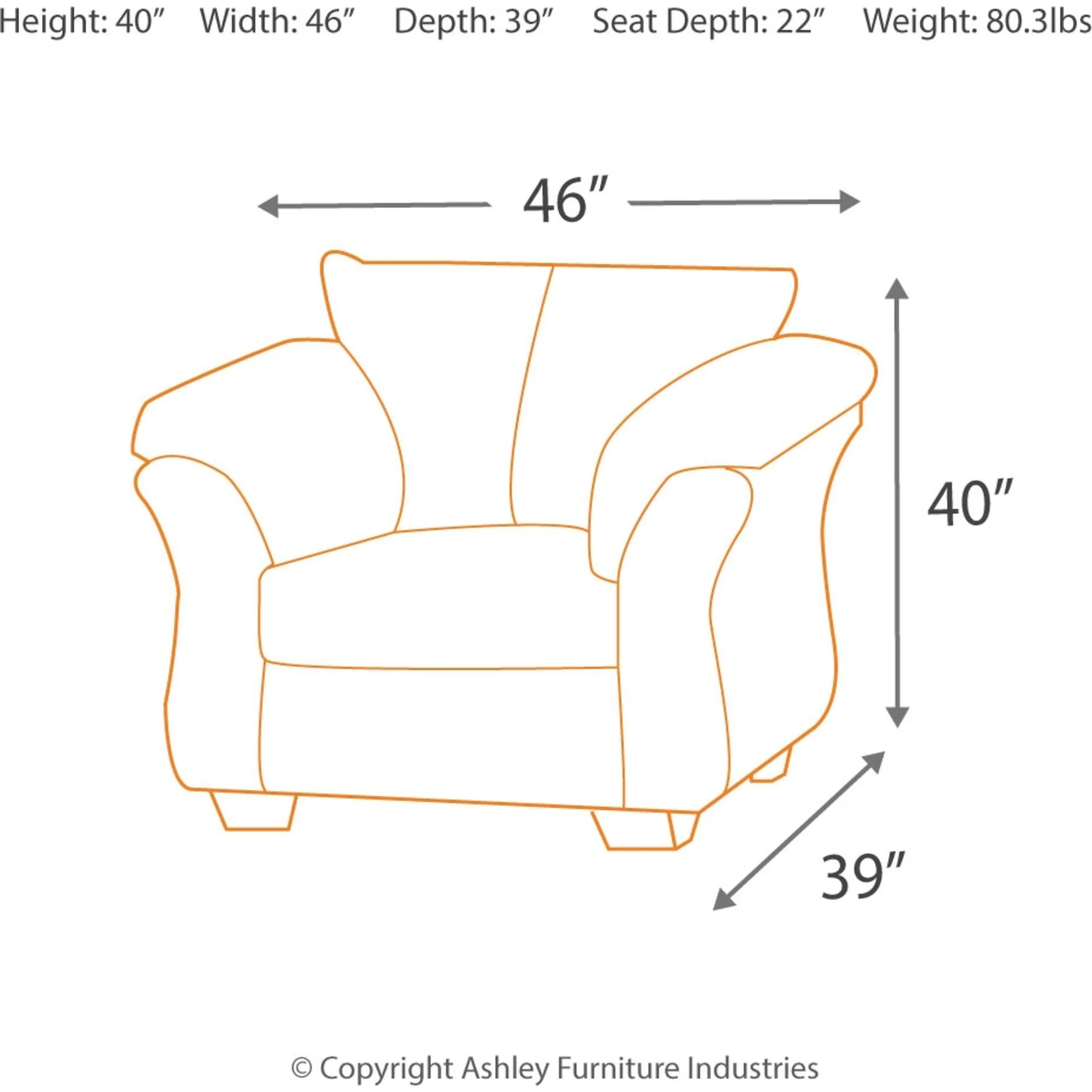 Darcy Chair - Image 4