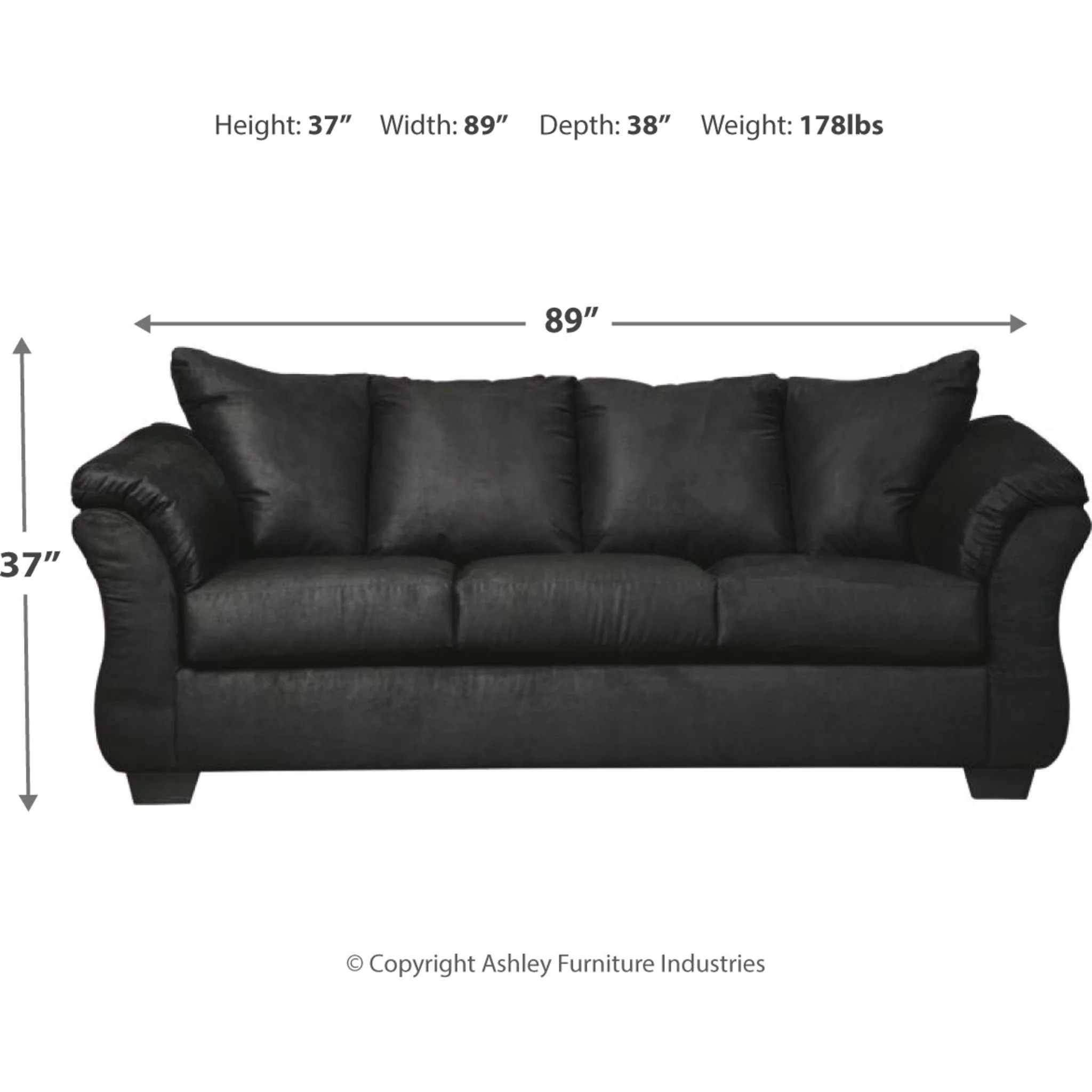 Darcy Full Sofa Bed - Image 4