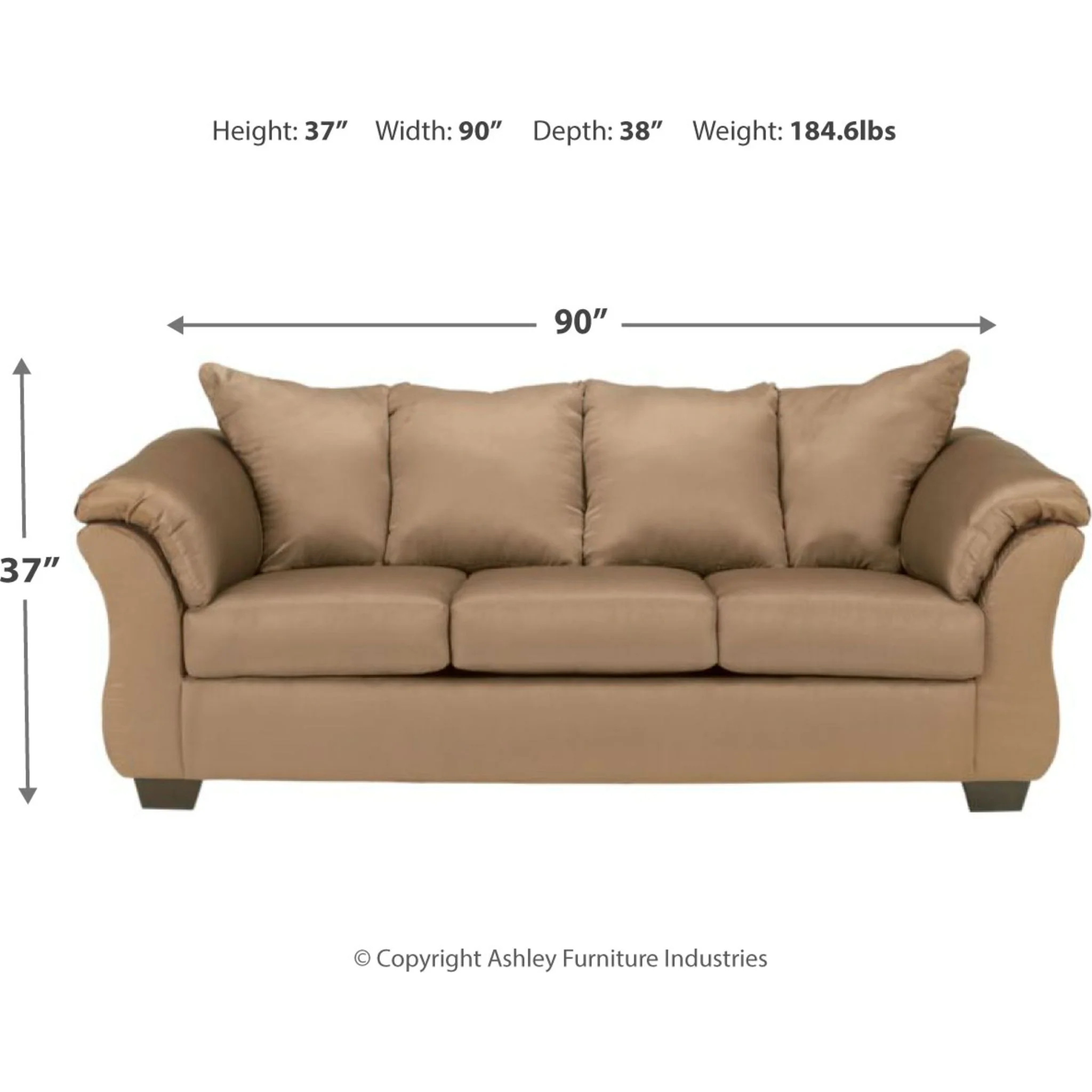 Darcy Full Sofa Sleeper - Image 4