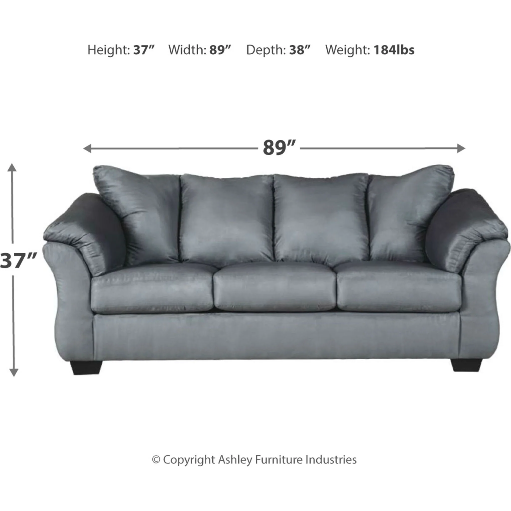 Darcy Full Sofa Sleeper - Image 4