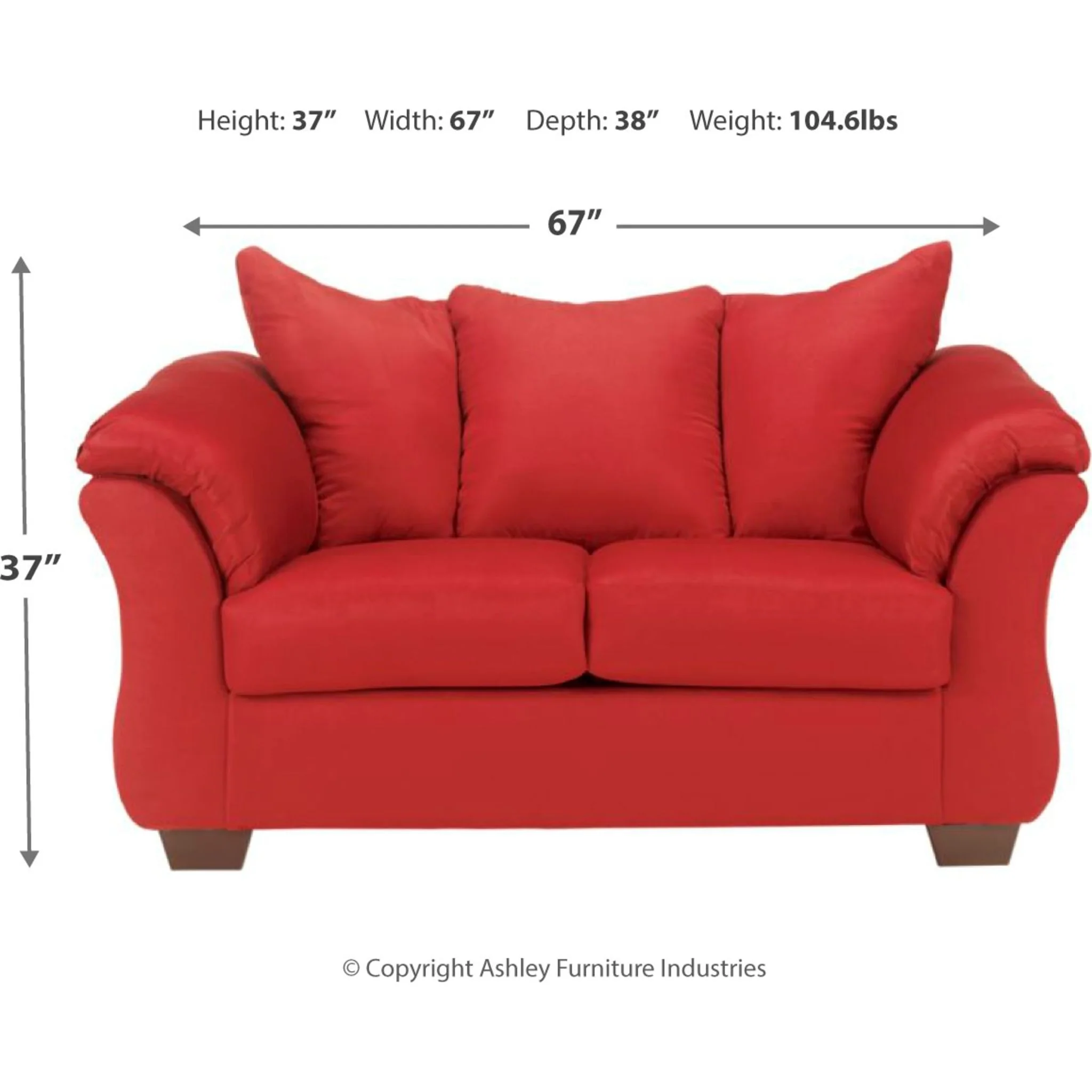 Darcy Loveseat - Image 4
