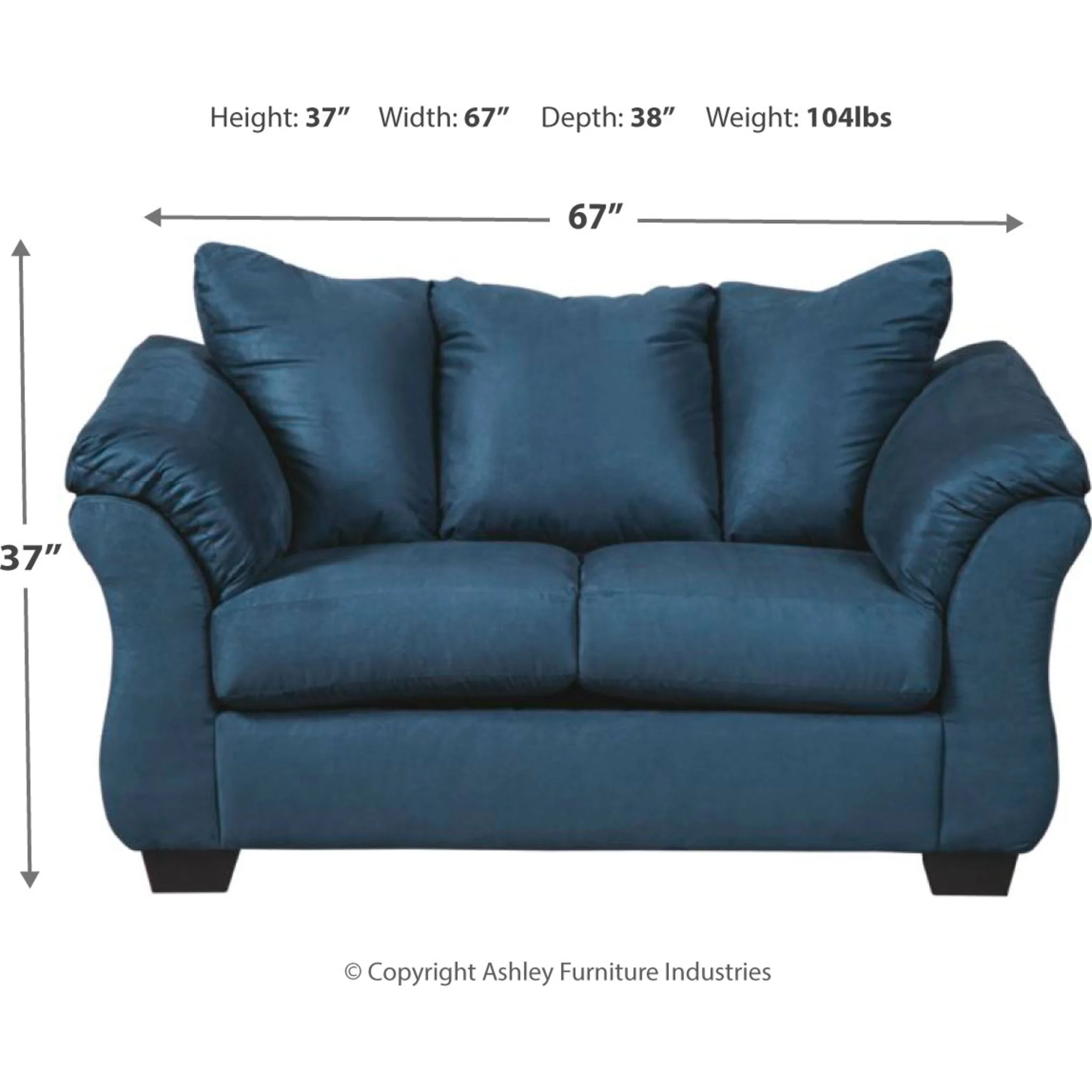 Darcy Loveseat - Image 4