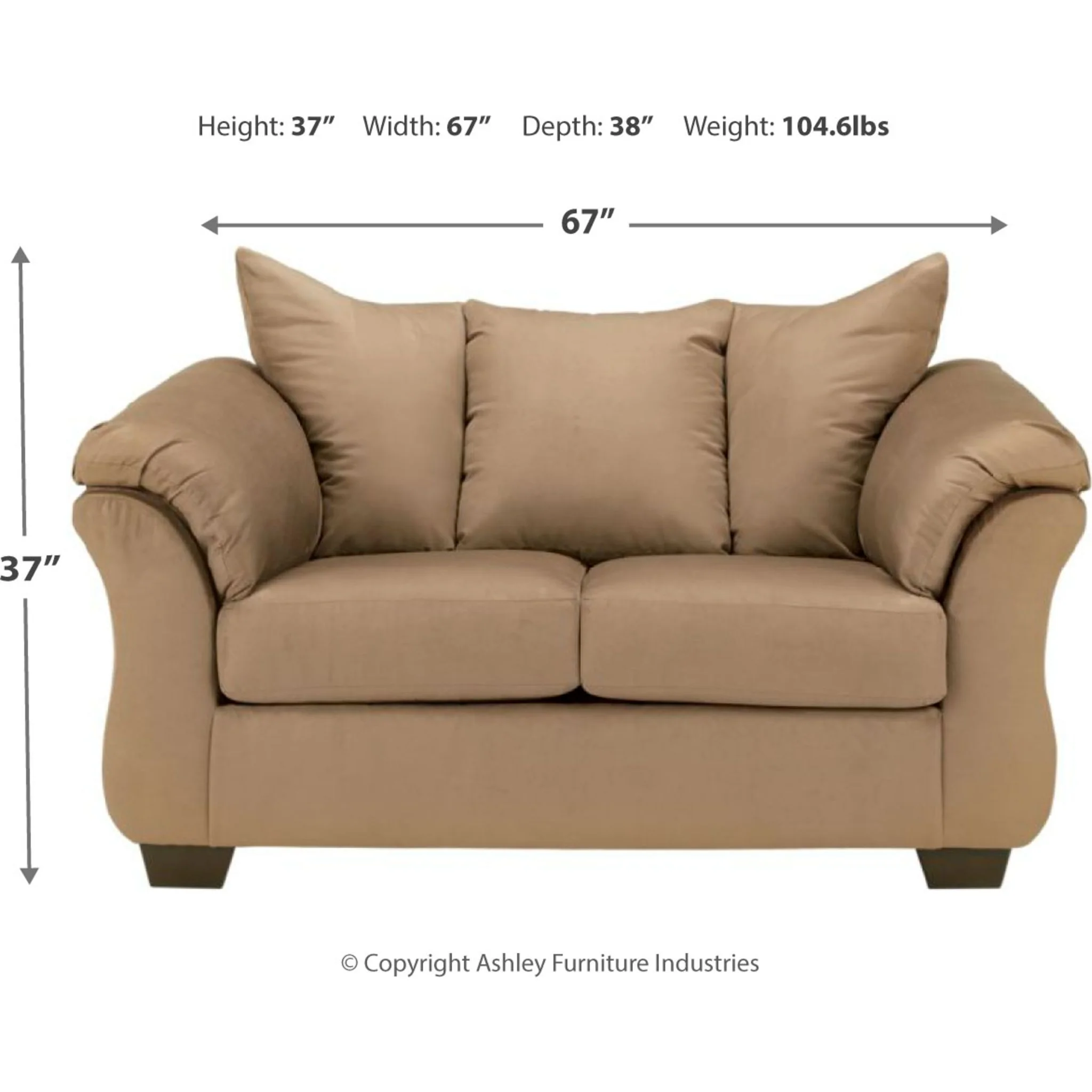 Darcy Loveseat - Image 4