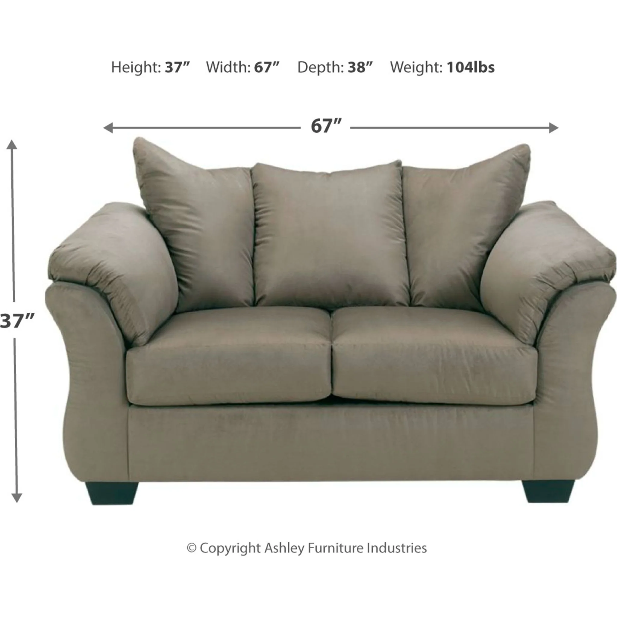 Darcy Loveseat - Image 10