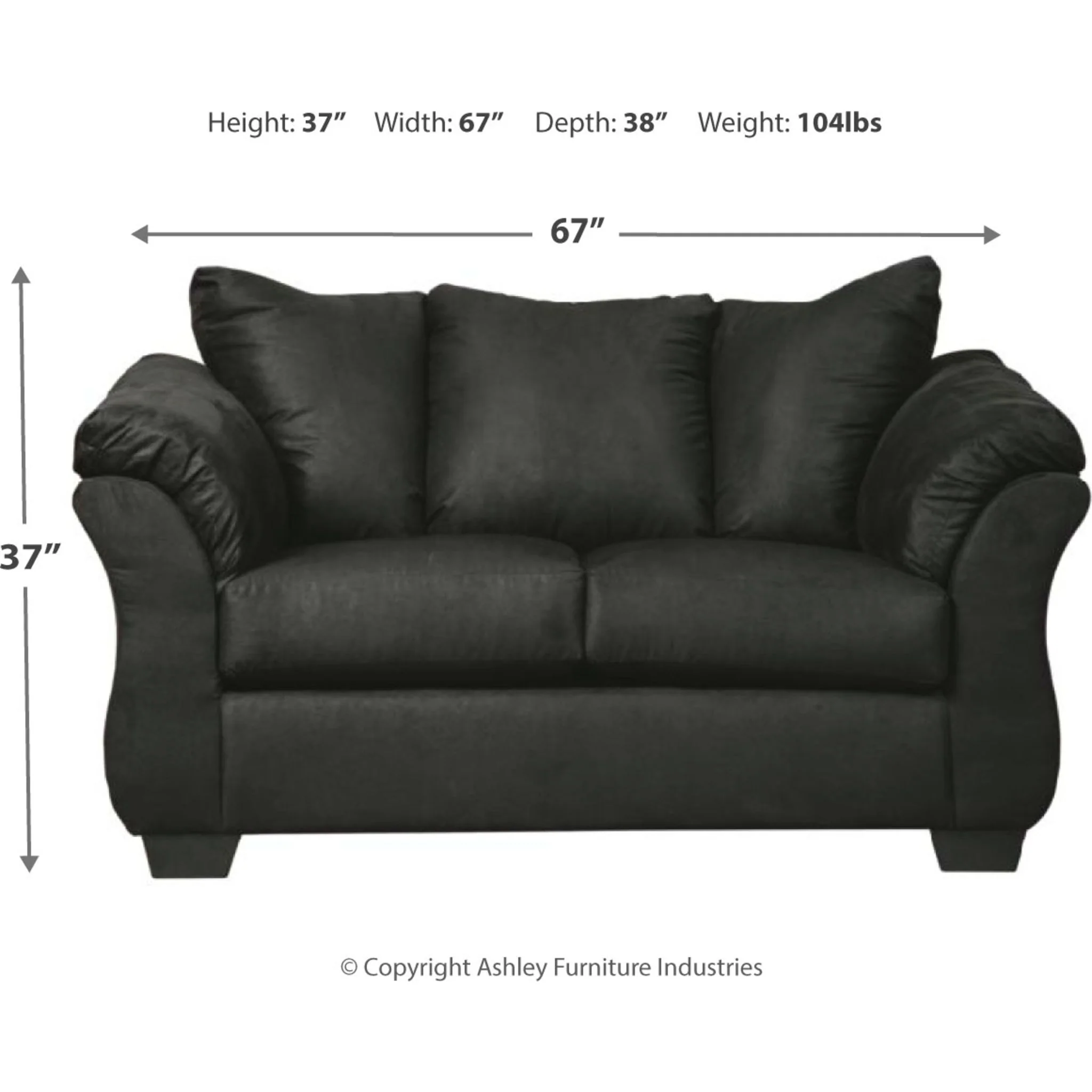 Darcy Loveseat - Image 4