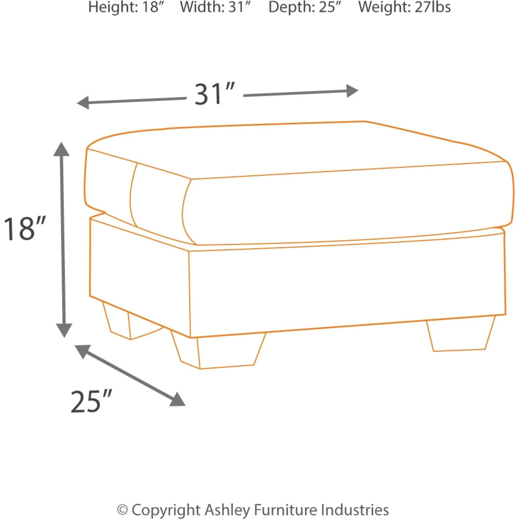 Darcy Ottoman - Image 4