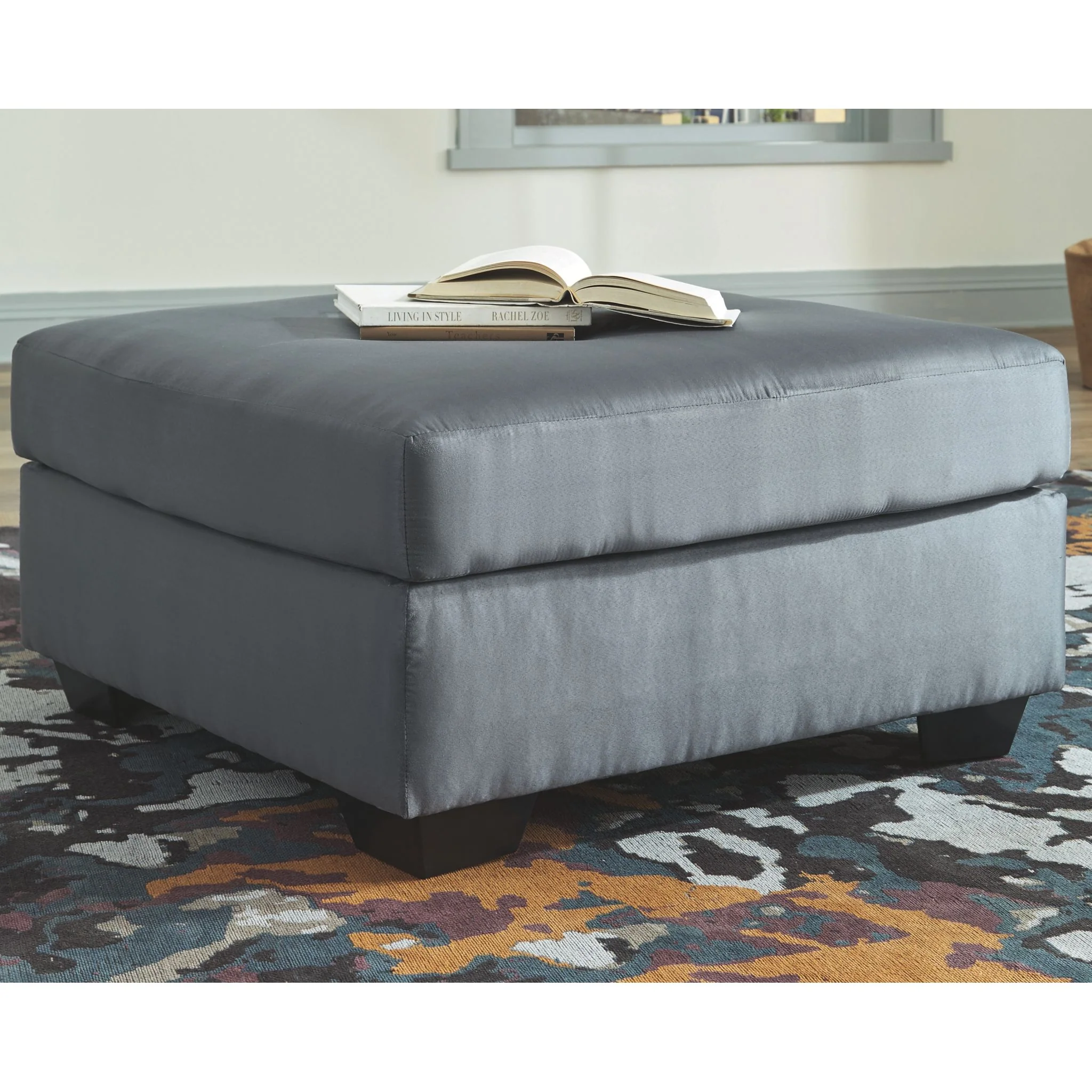 Darcy Oversized Accent Ottoman - Image 2