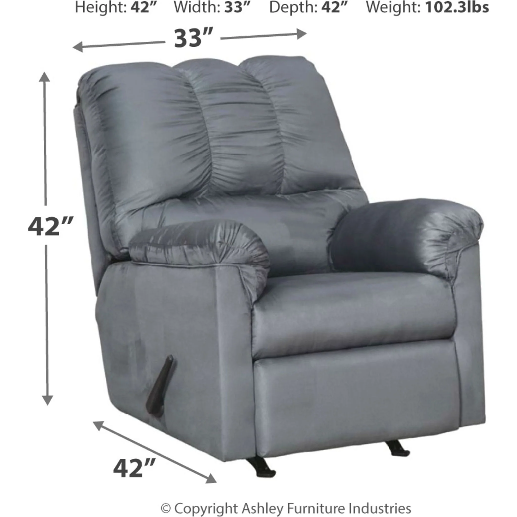 Darcy Rocker Recliner - Image 5