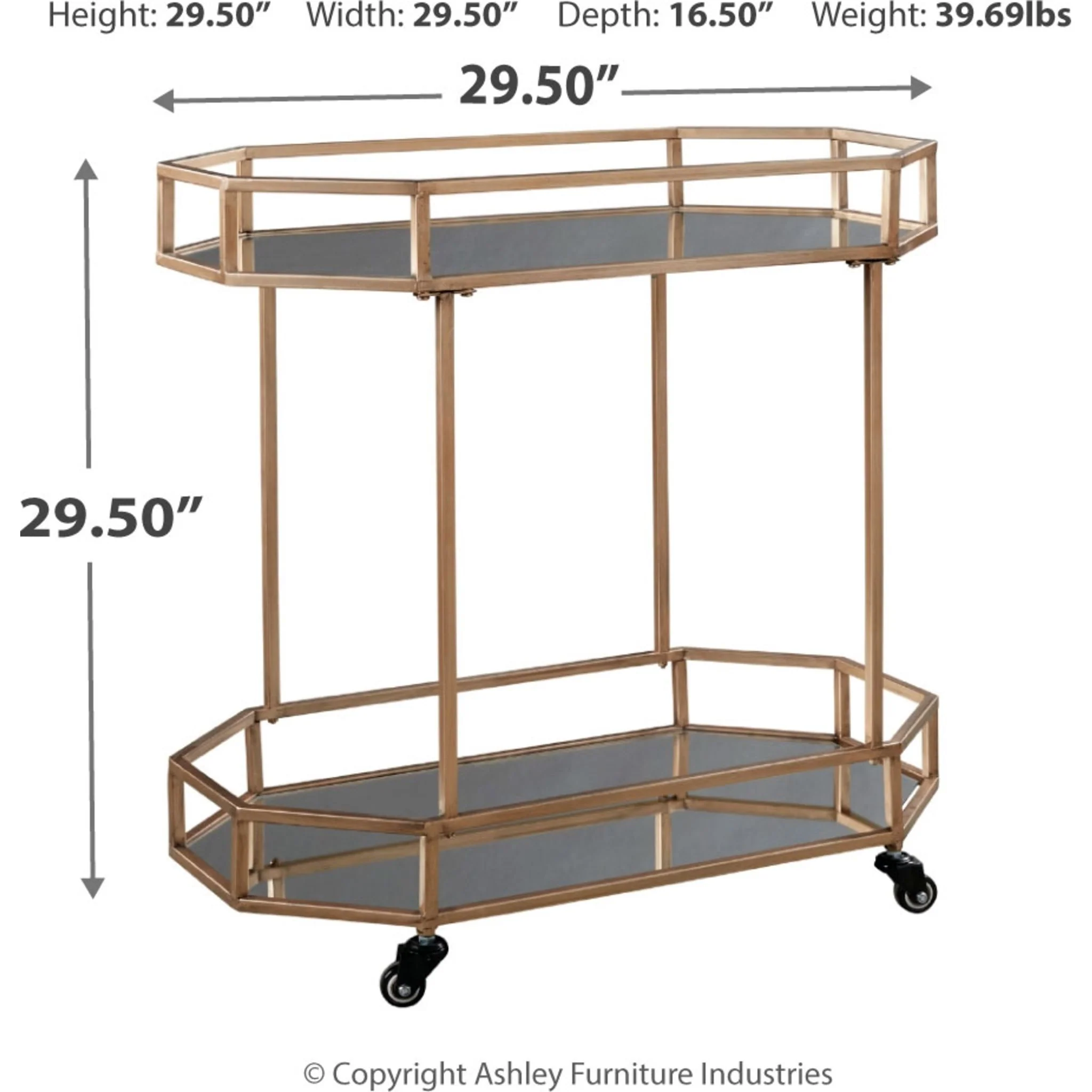 Daymont Bar Cart - Image 4