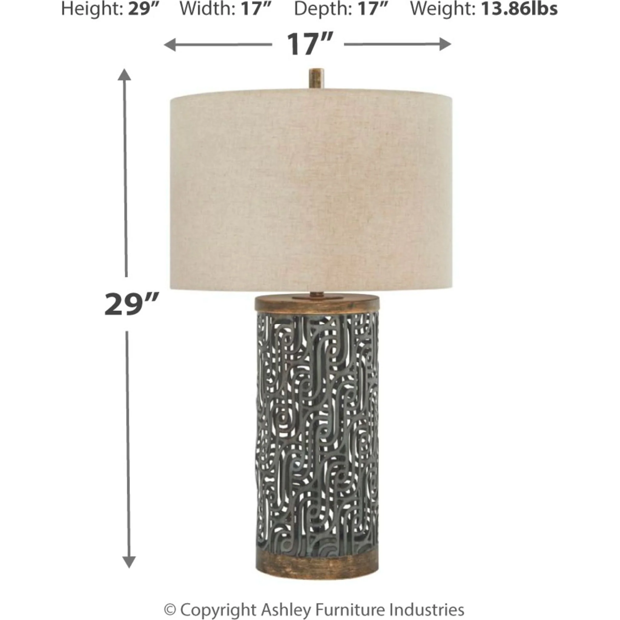 Dayo Table Lamp (Single) - Image 4