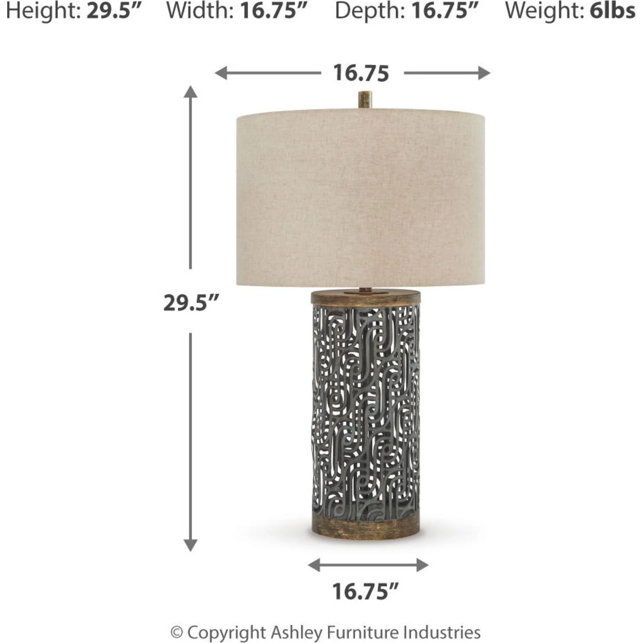 Dayo Table Lamp (Single) - Image 7