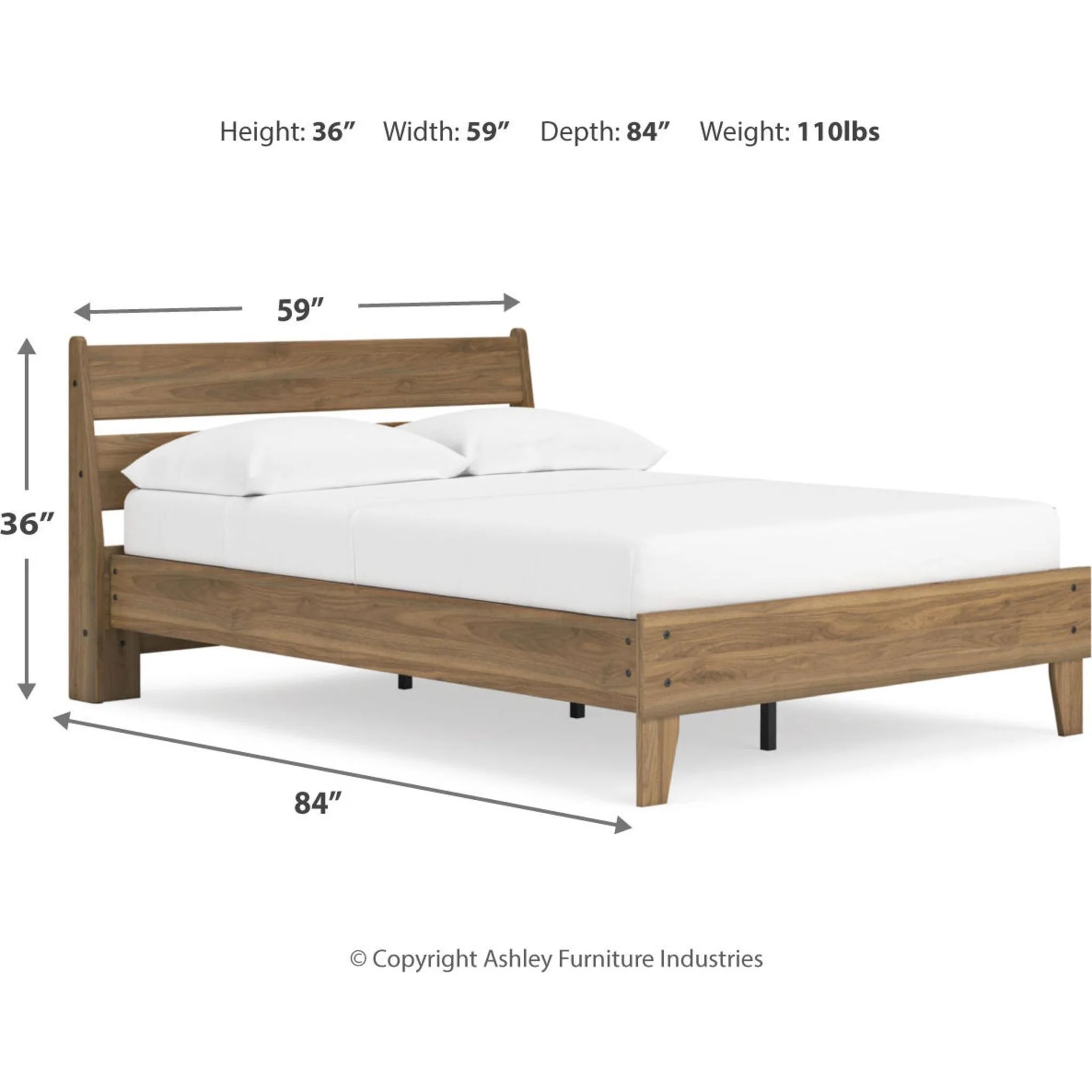 Deanlow Full Platform Bed - Image 10