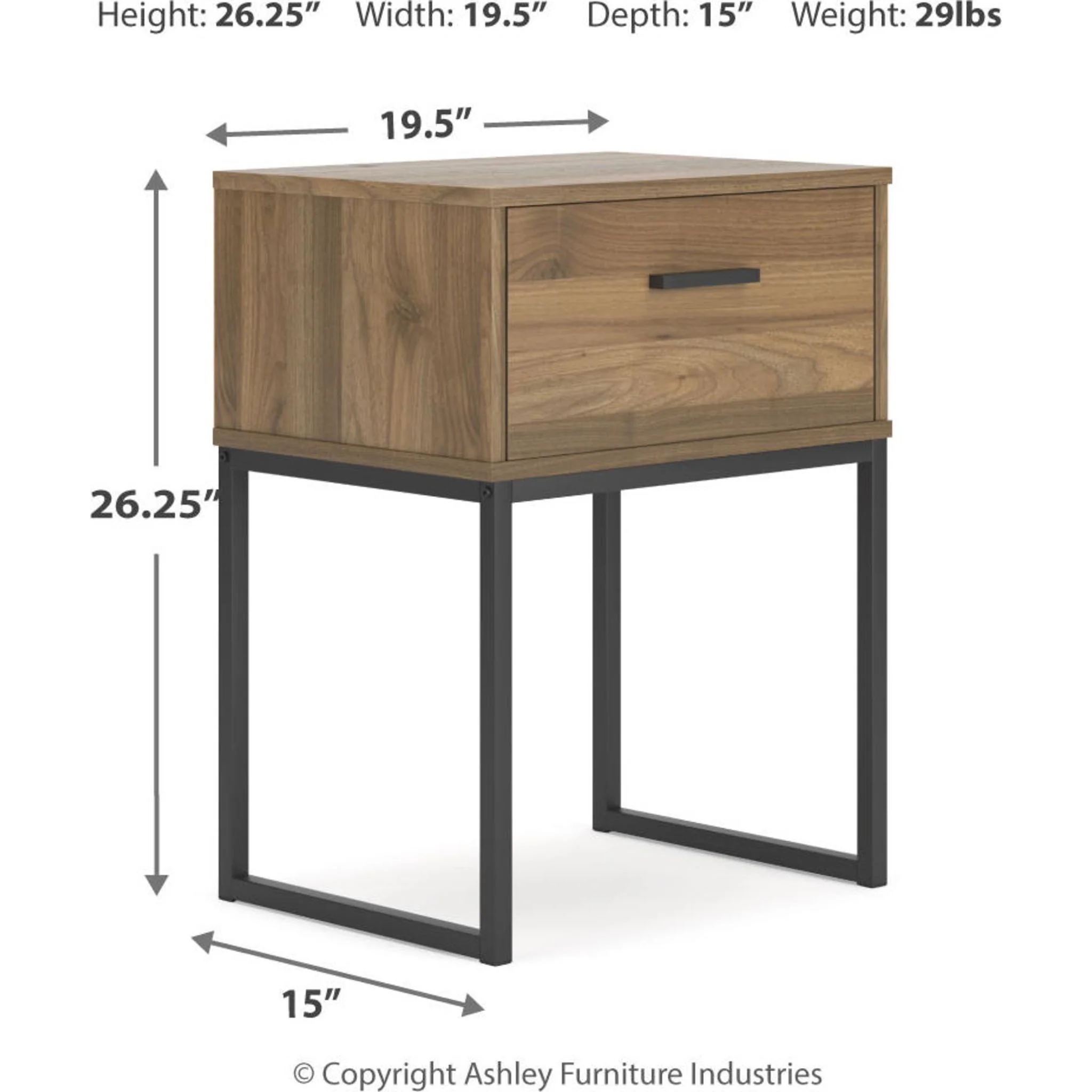 Deanlow Nightstand - Image 4