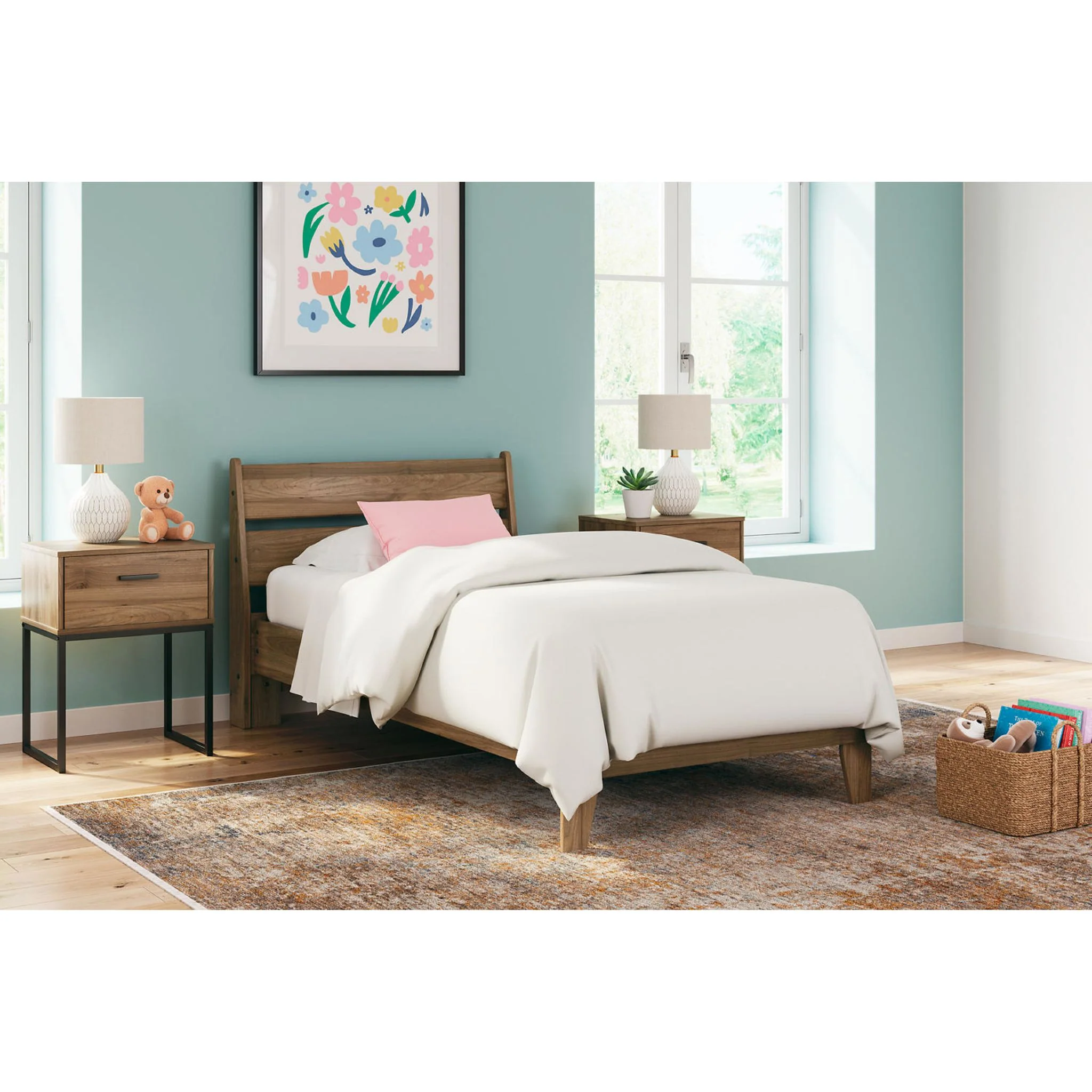 Deanlow Twin Platform Bed - Image 2
