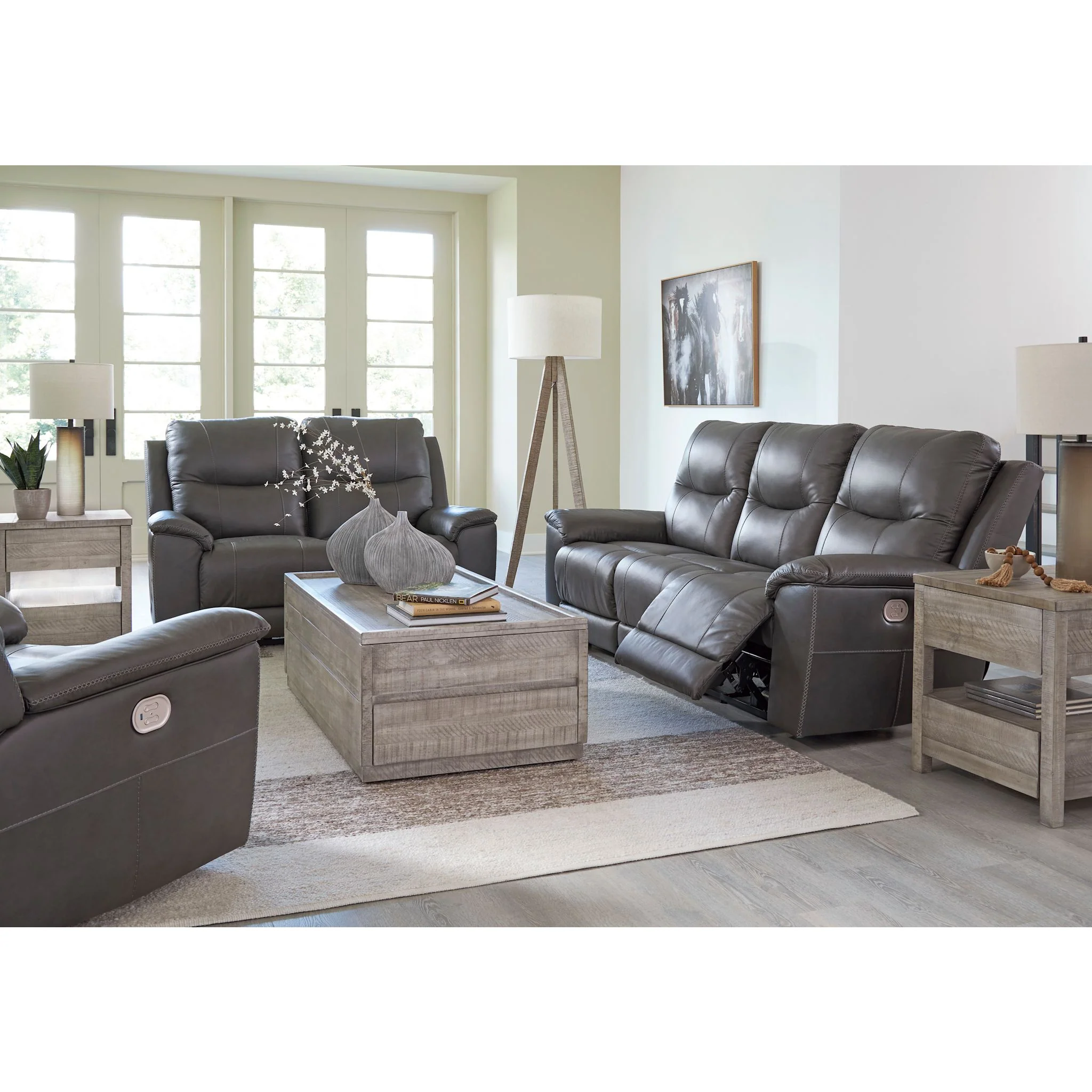 Dearview-Exclusive Power Reclining Loveseat - Image 11