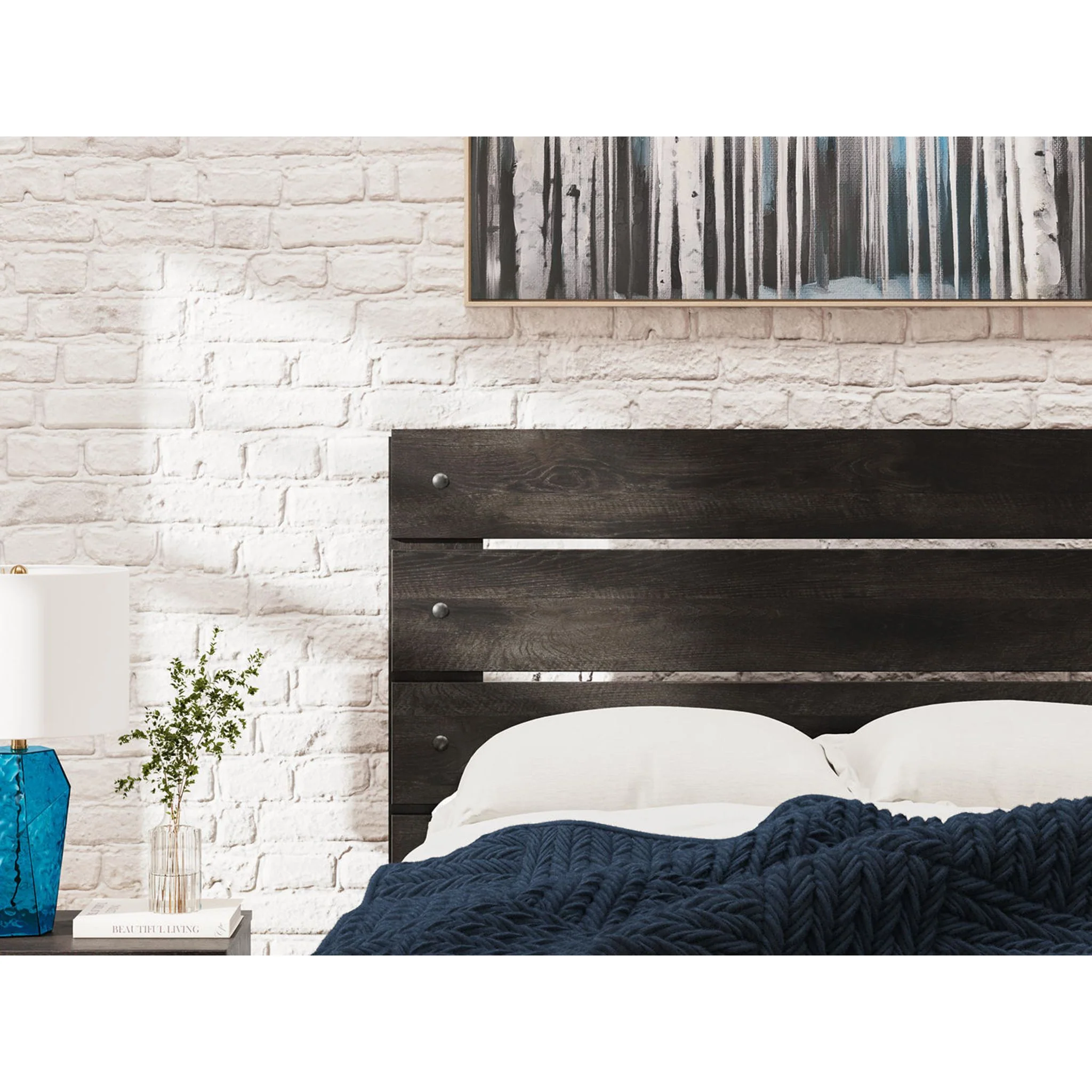 Delmorta 5 Piece Twin Panel Bedroom - Image 16