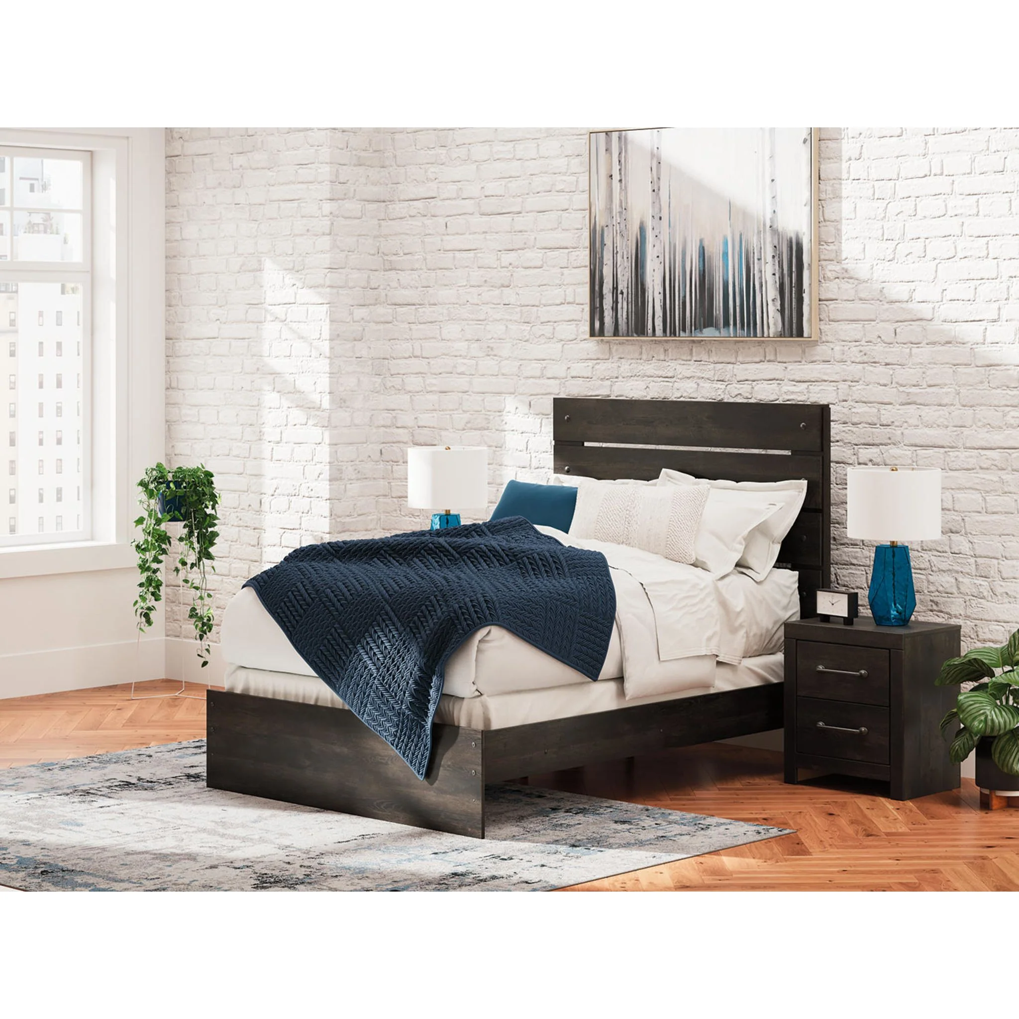 Delmorta Full Panel Bed - Image 2