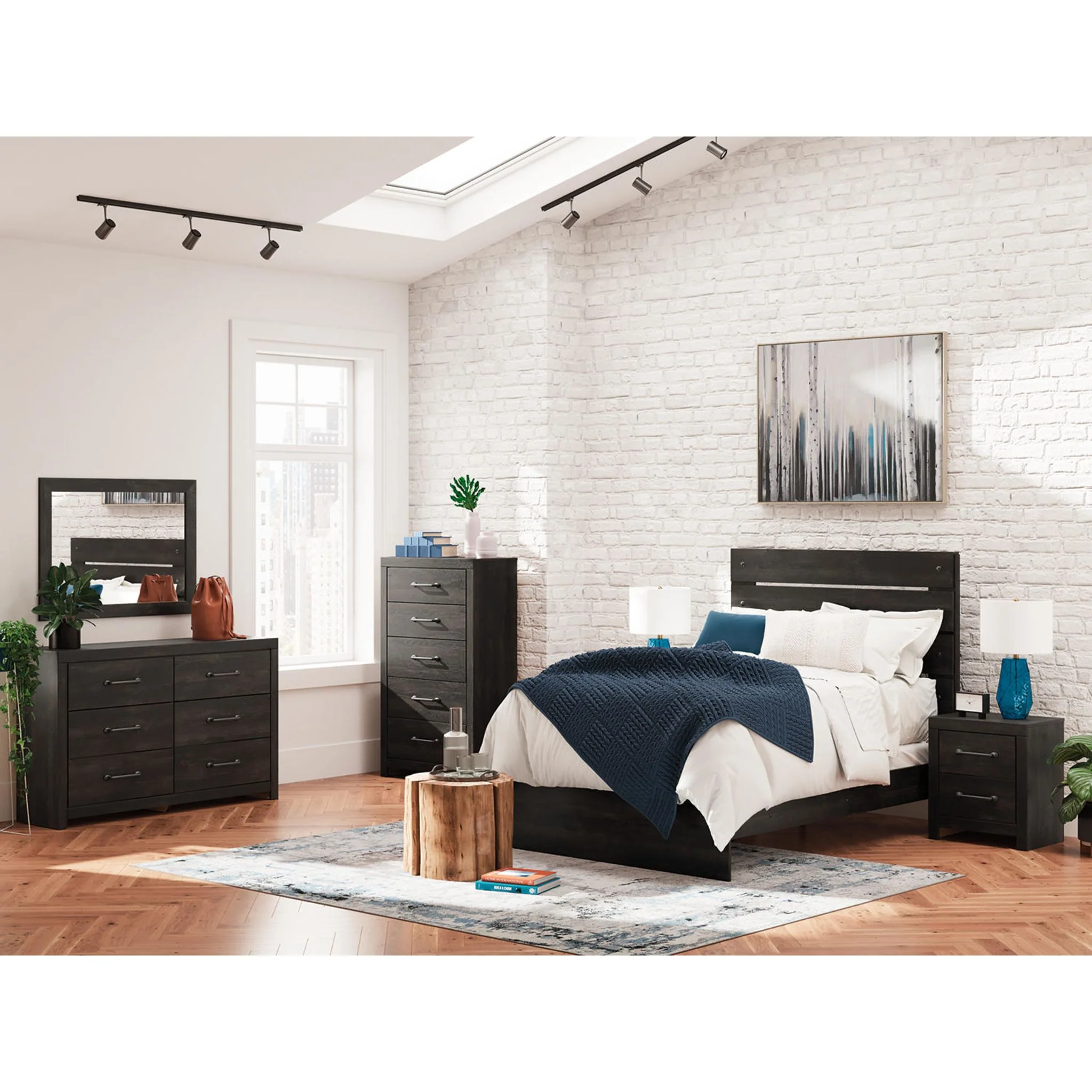 Delmorta Full Panel Bed - Image 4