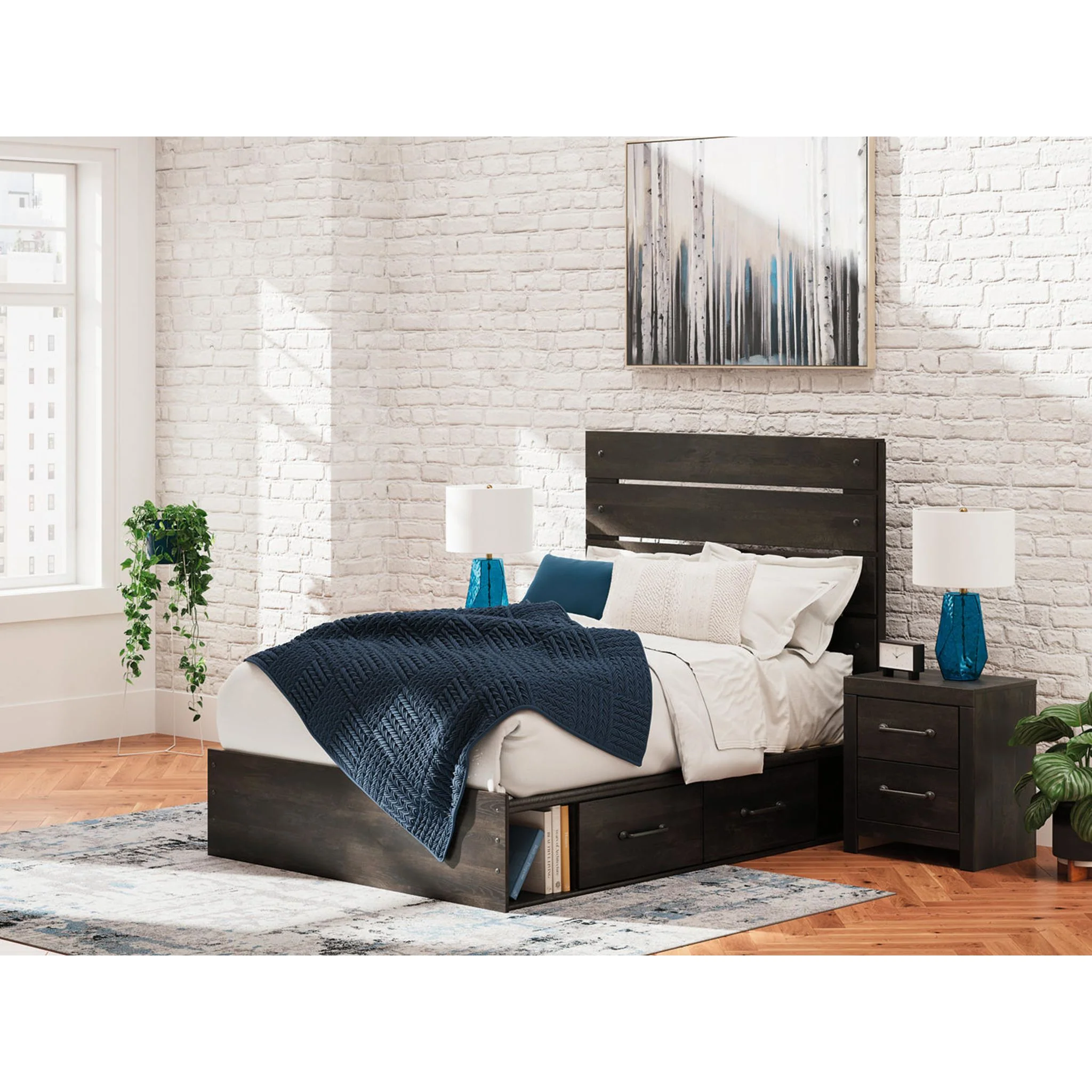 Delmorta Full Storage Bed - Image 2